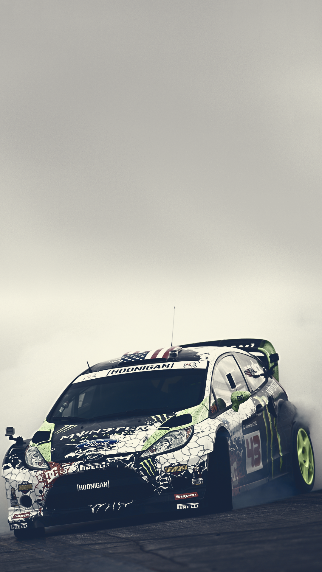 Drifting Car iPhone 11 Pro Max Wallpaper