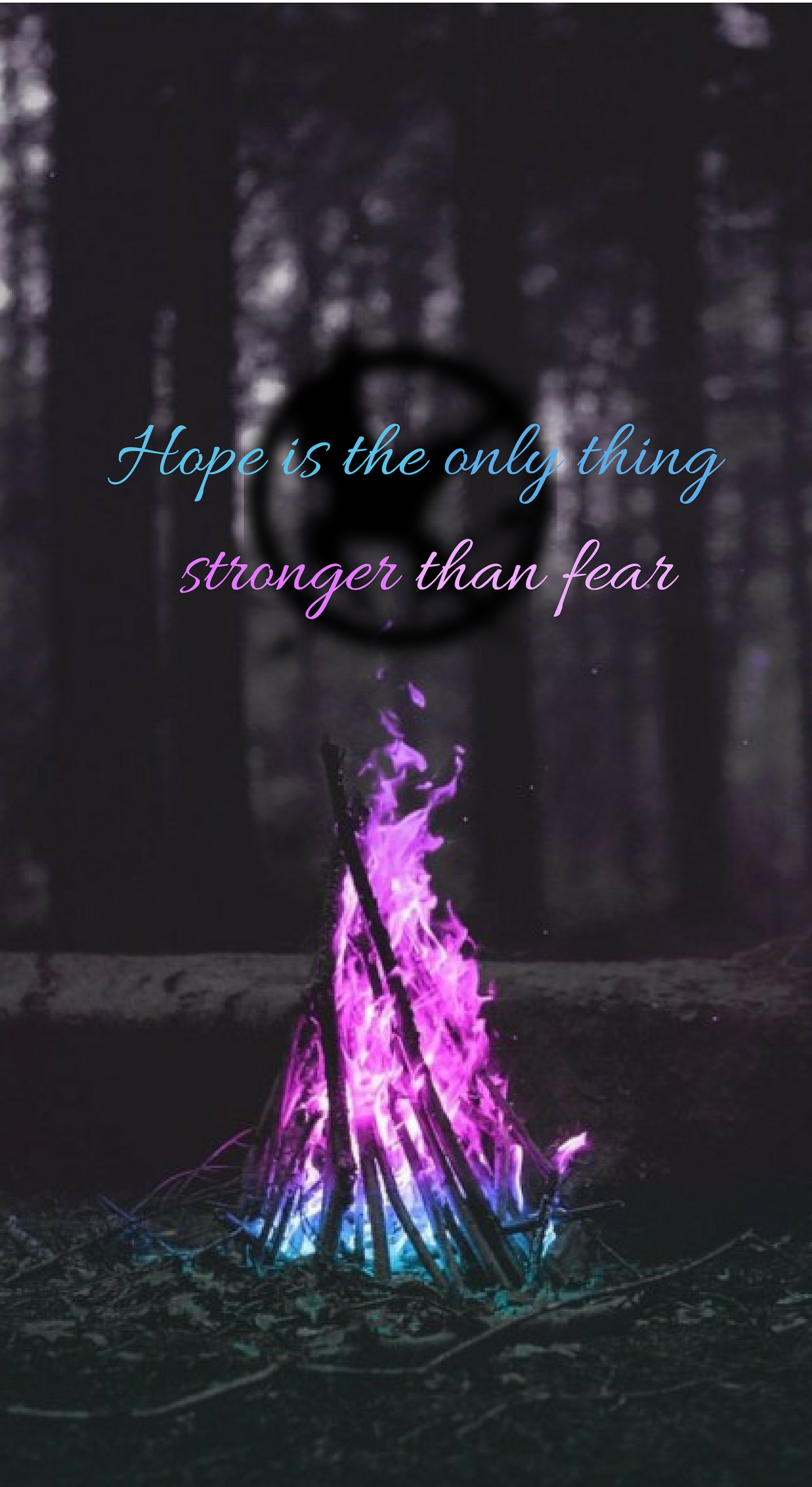 I'm really proud of this one! This is for an iPhone X. If you want me to make you a wallpaper, message. Hunger games wallpaper, Hunger games quotes, Hunger games