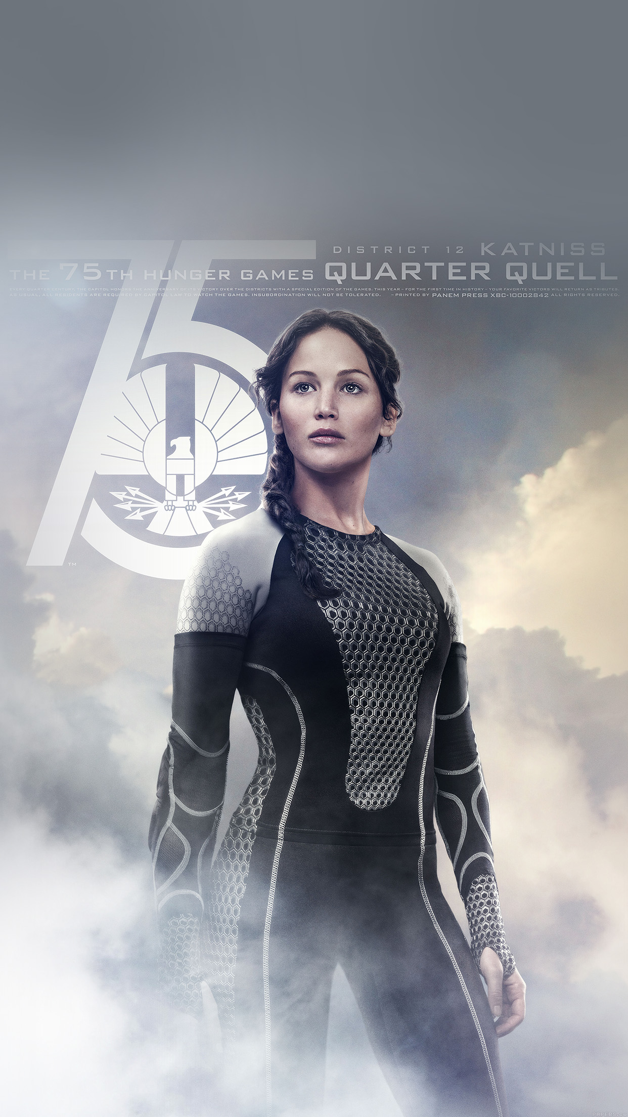 Hunger Game Jennifer Lawrence Poster