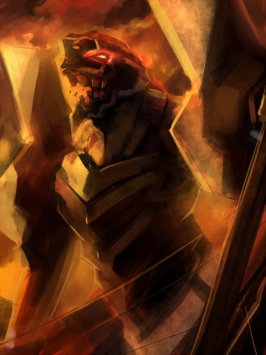 Download Stunning Eva 03 From Neon Genesis Evangelion Wallpaper