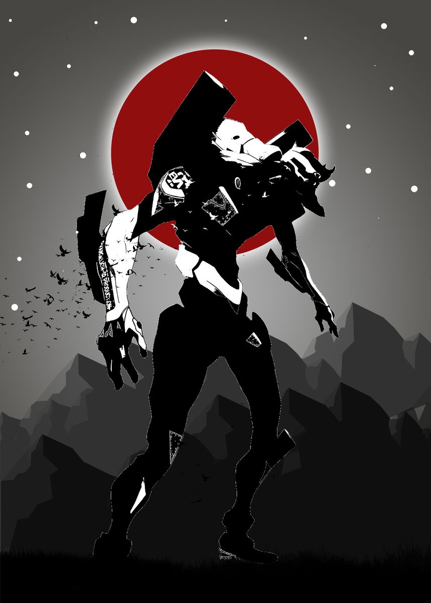 Neon Genesis Evangelion' Poster by D A N