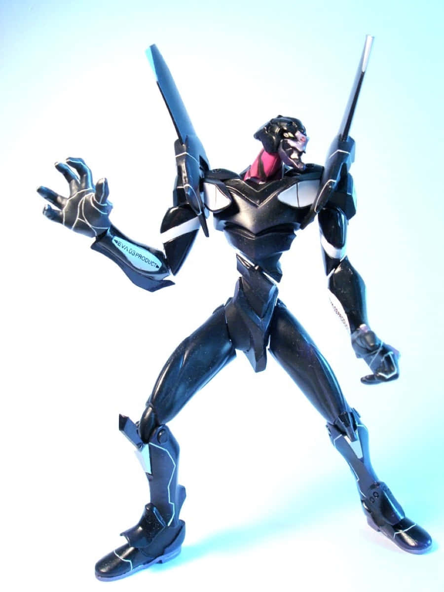 Download Eva Unit 03 In Combat Stance Wallpaper