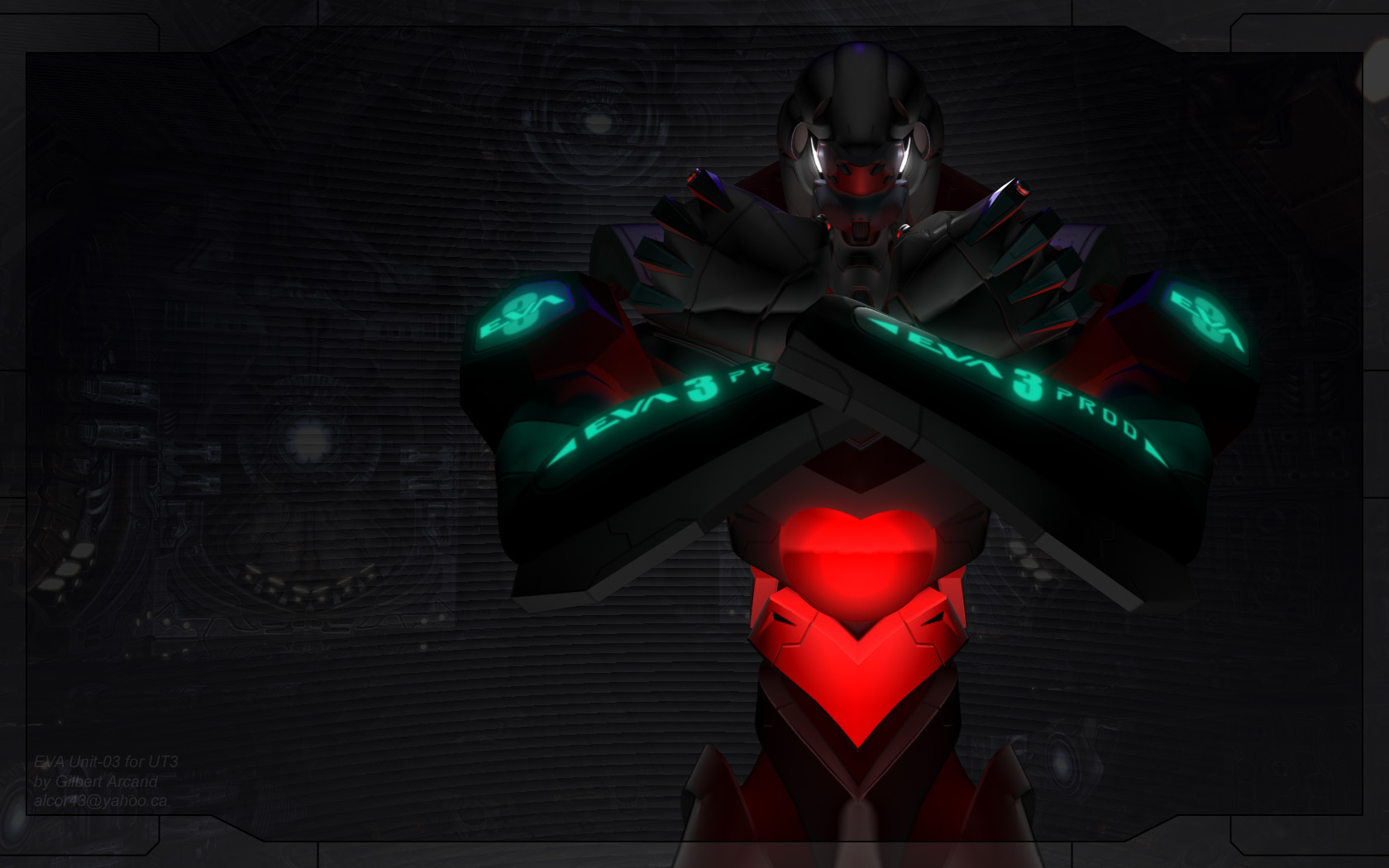 Eva Unit 03 Wallpaper