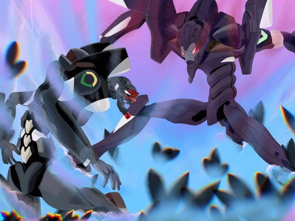 Eva Unit 03 NGE Vs Rebuild