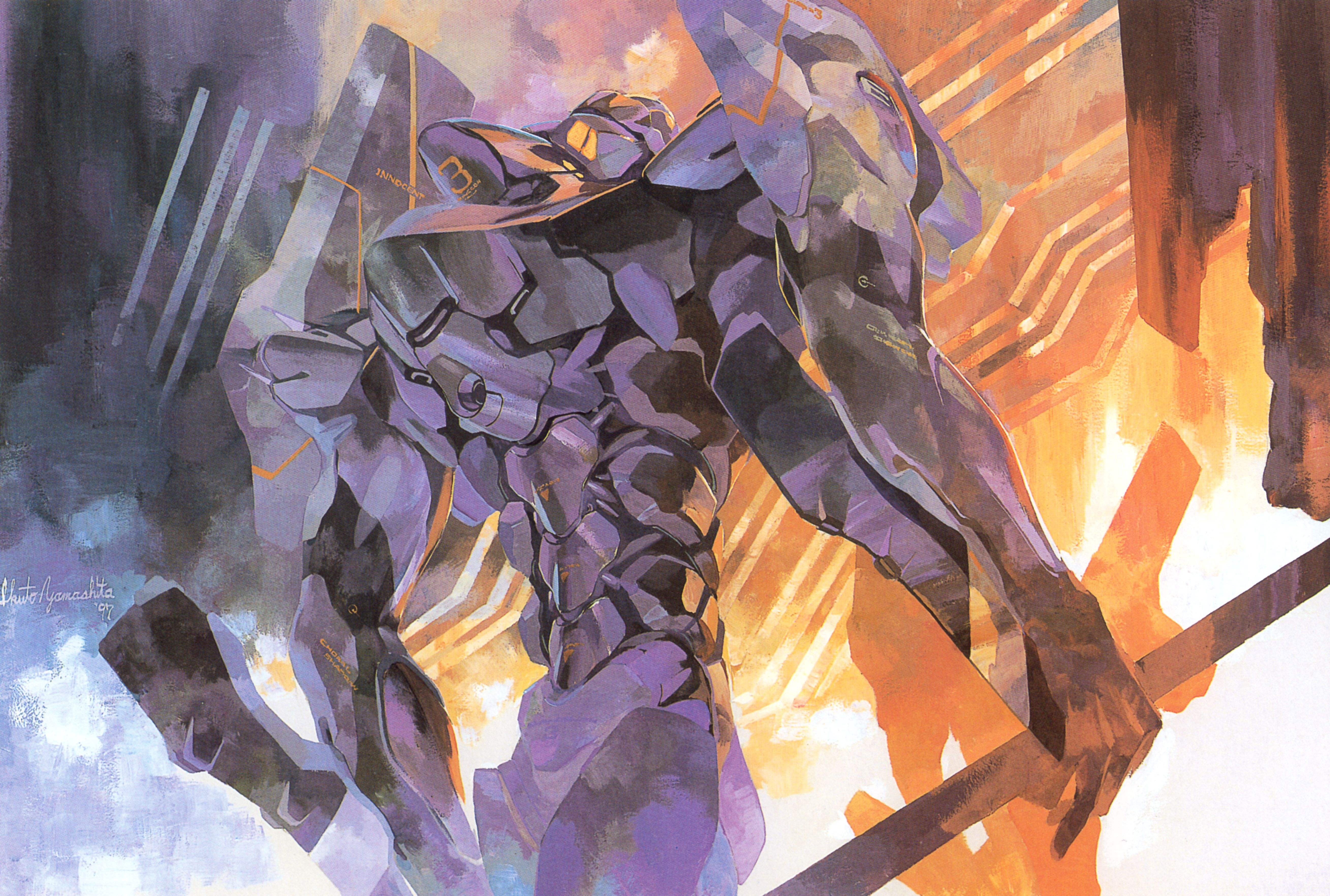 eva 03 (neon genesis evangelion) drawn