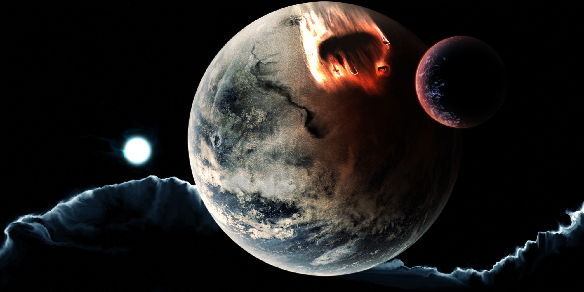 Sci Fi Planet Wallpaper