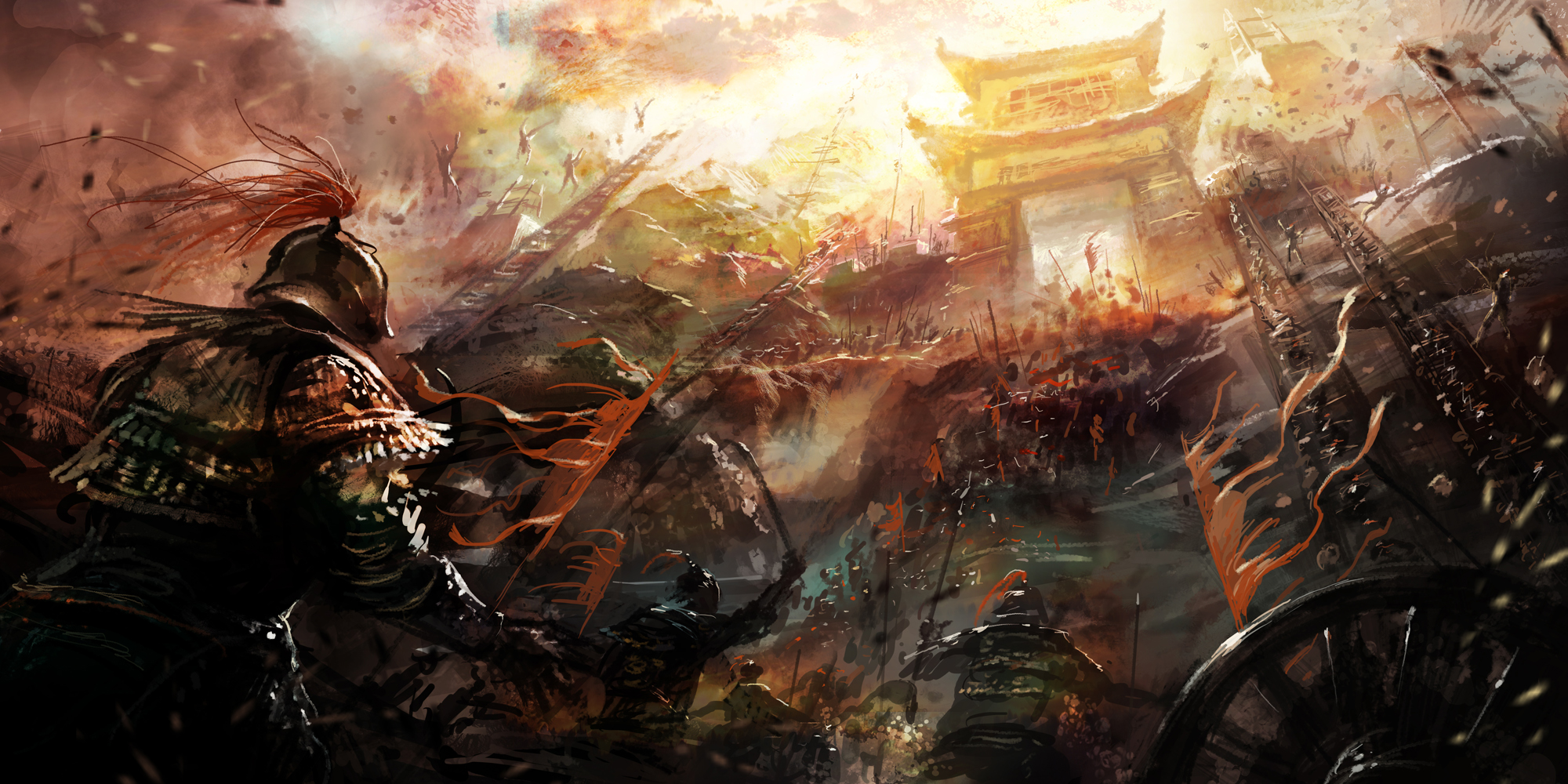 Picture War Warriors Fantasy Battles 2000x1000