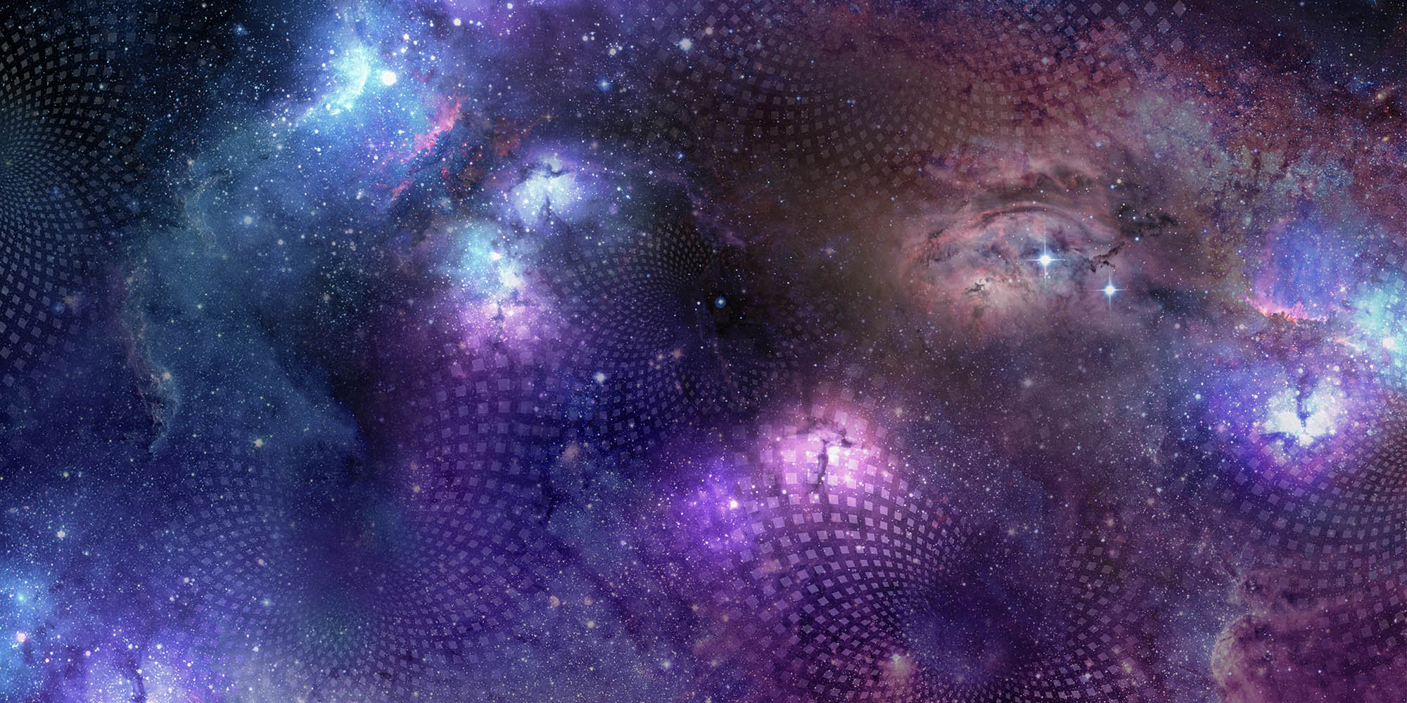 Wallpaper, psychedelic, trippy, colorful, space 2000x1000