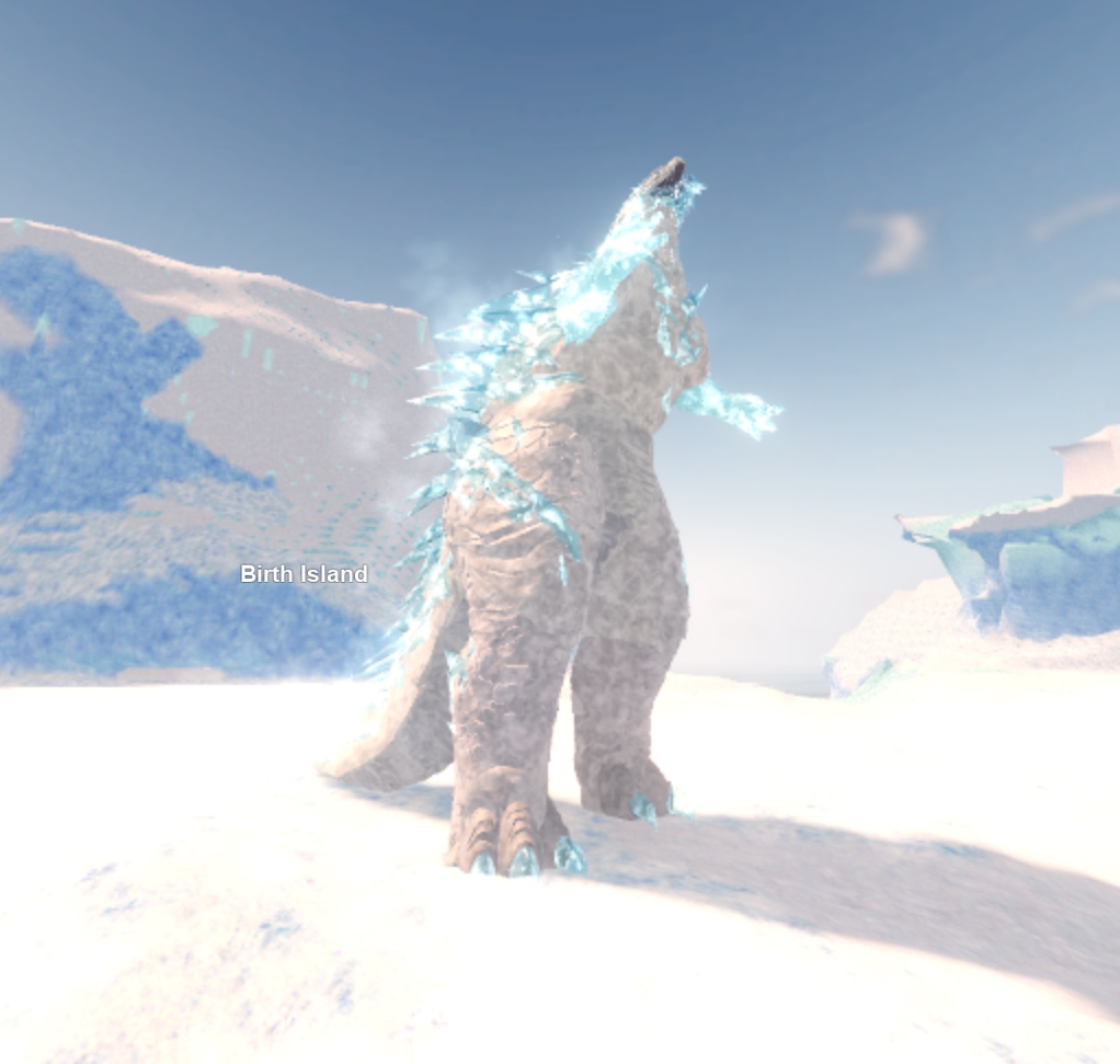 Frostbite Godzilla