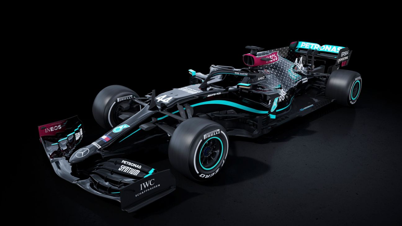 Mercedes Unveils All Black Livery As Part Of Anti Racism Stance