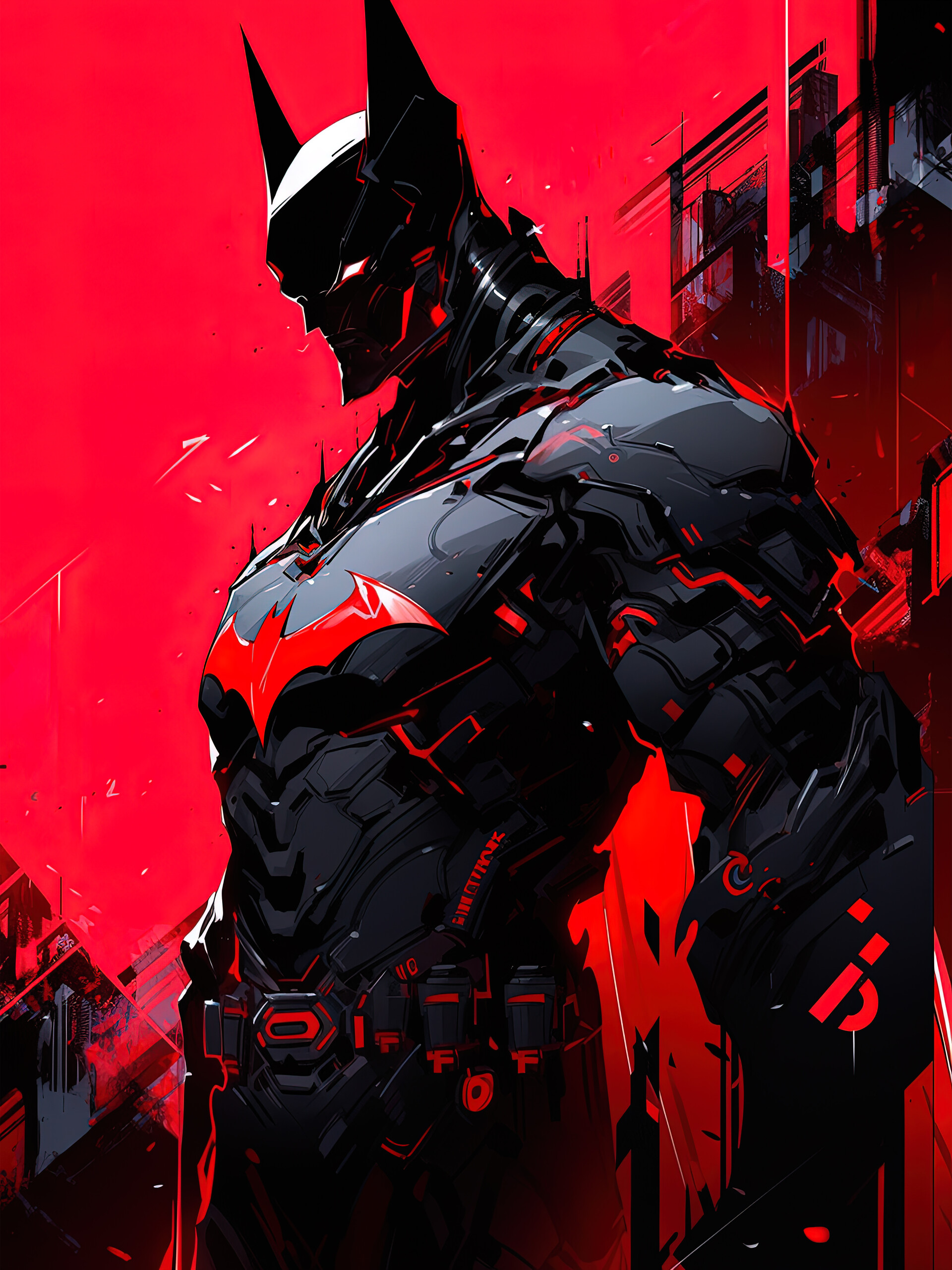 ArtStation - Batman Beyond Wallpapers (Mobile and Desktop - 4K)