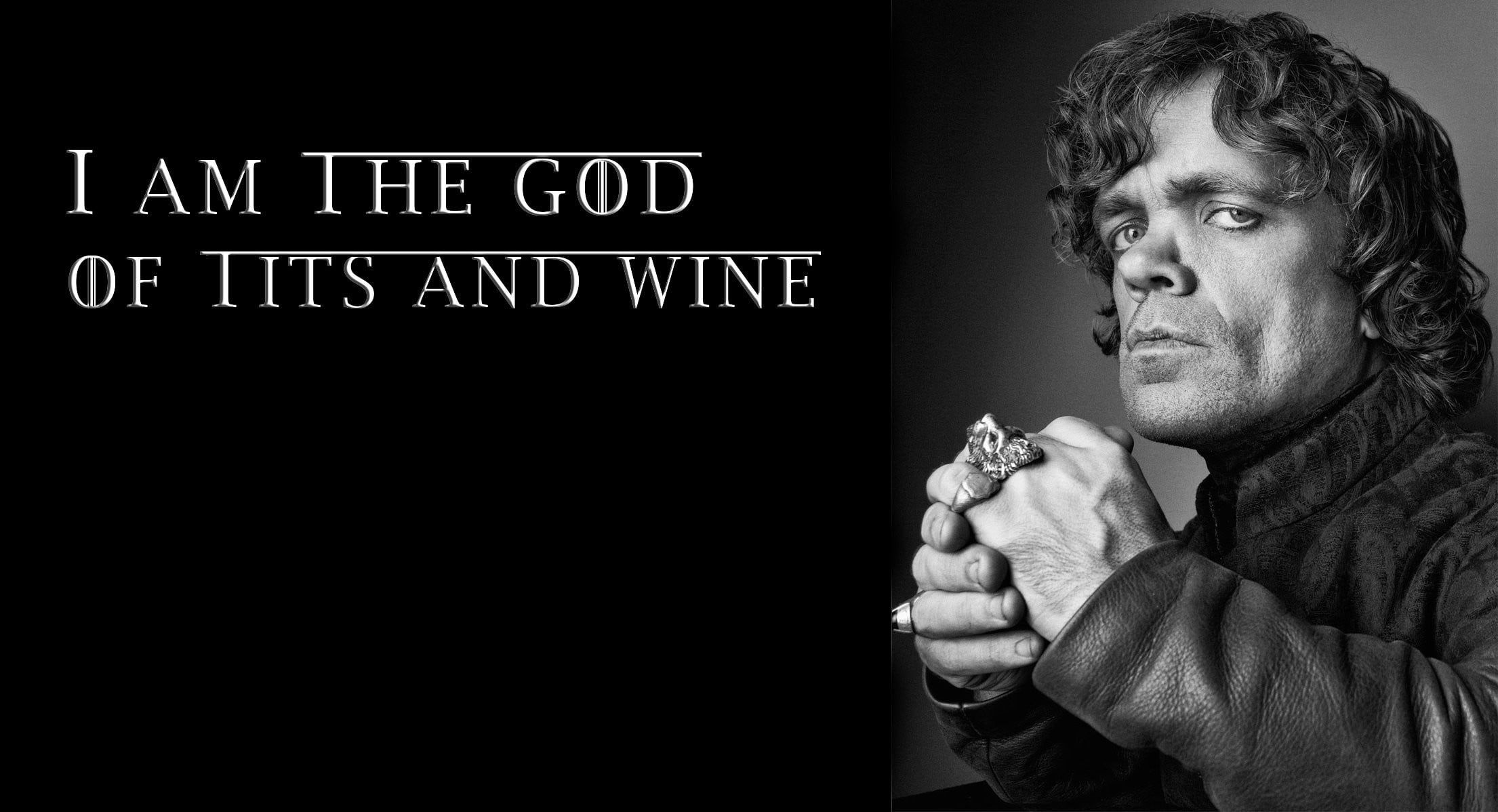 HD wallpaper: Game of Thrones character, quote, Tyrion Lannister, Peter Dinklage. Tyrion lannister, Lannister, Tyrion