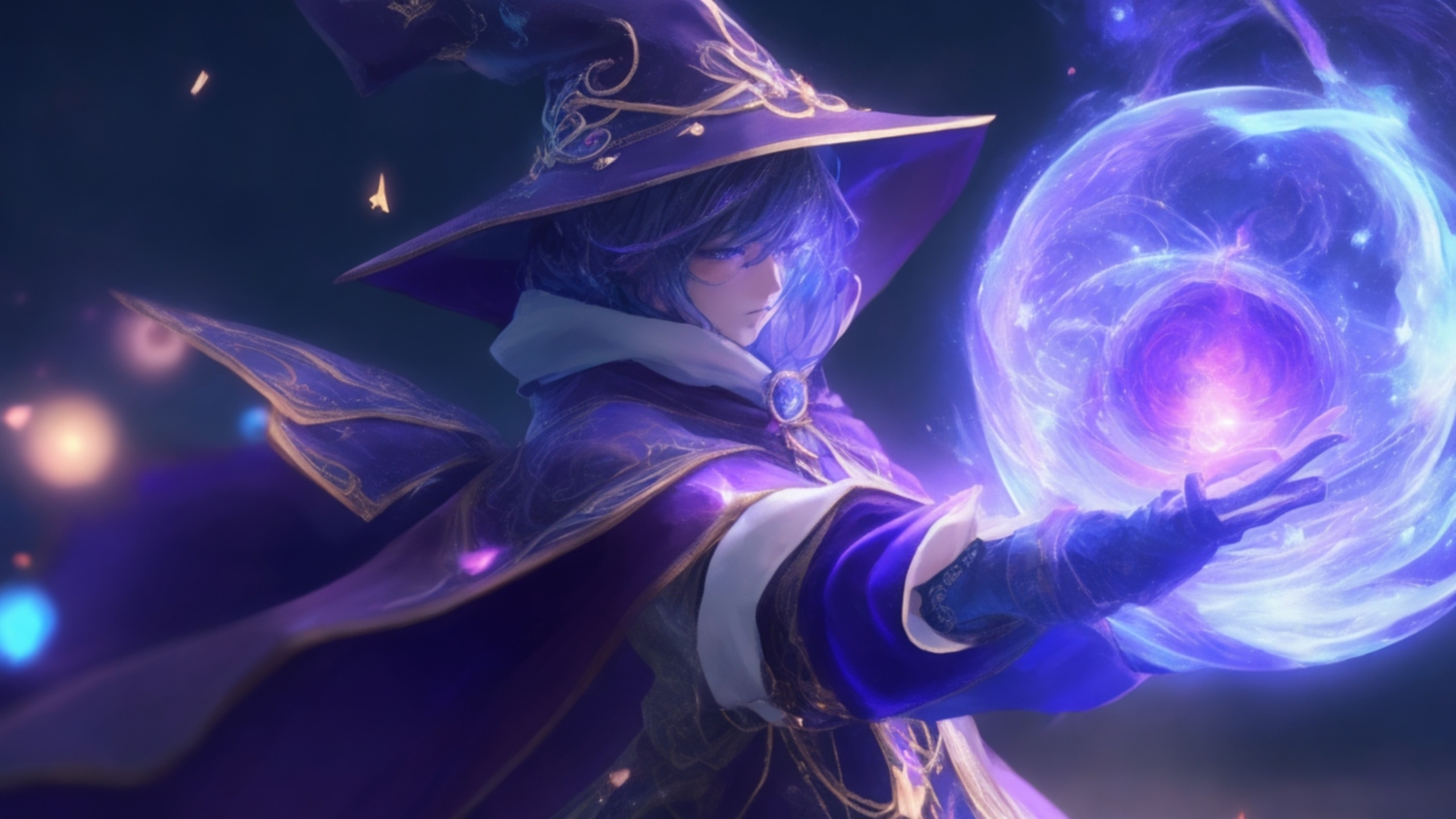 Anime Witch HD Wallpaper and Background