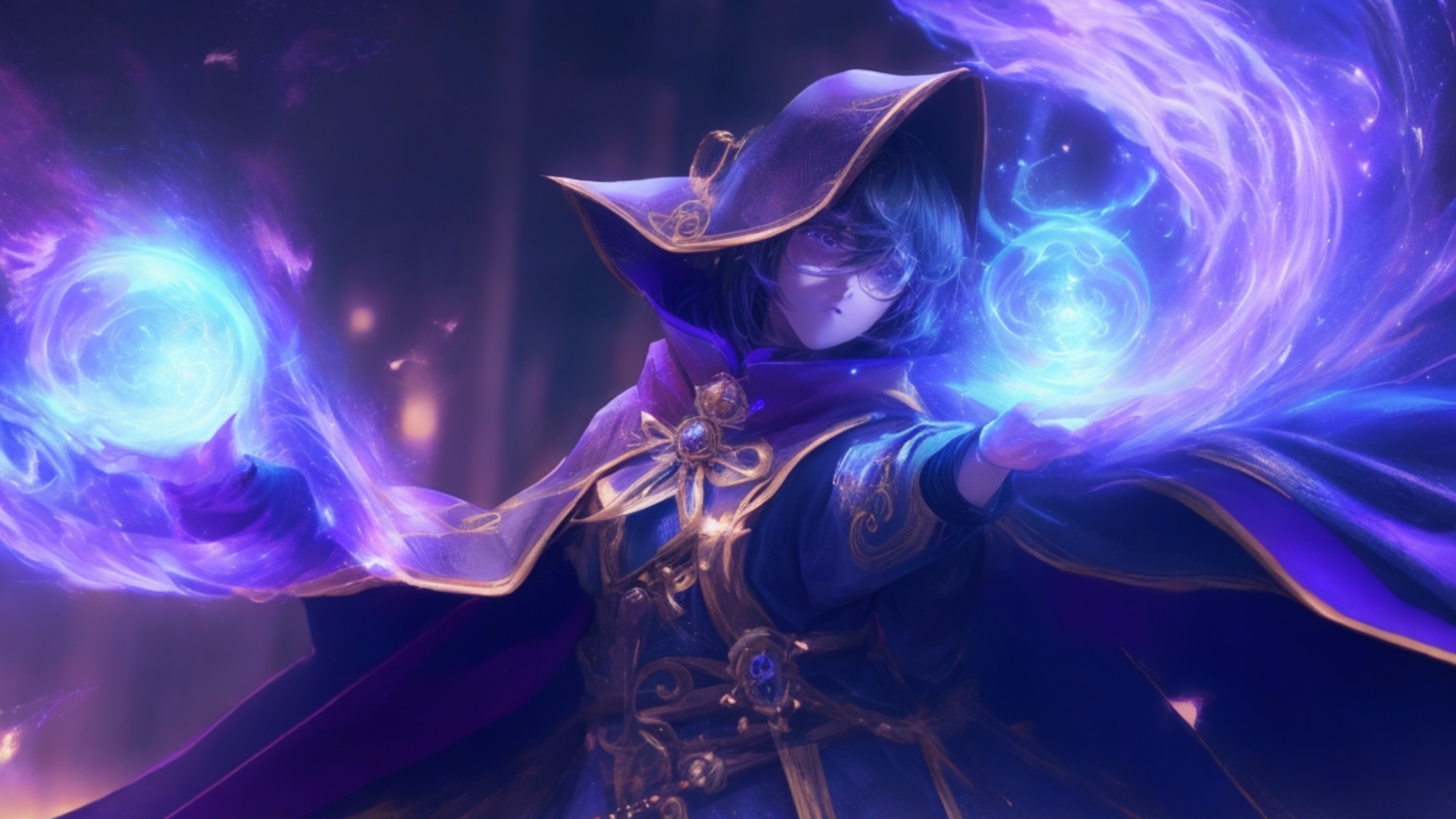 Anime Witch HD Wallpaper and Background