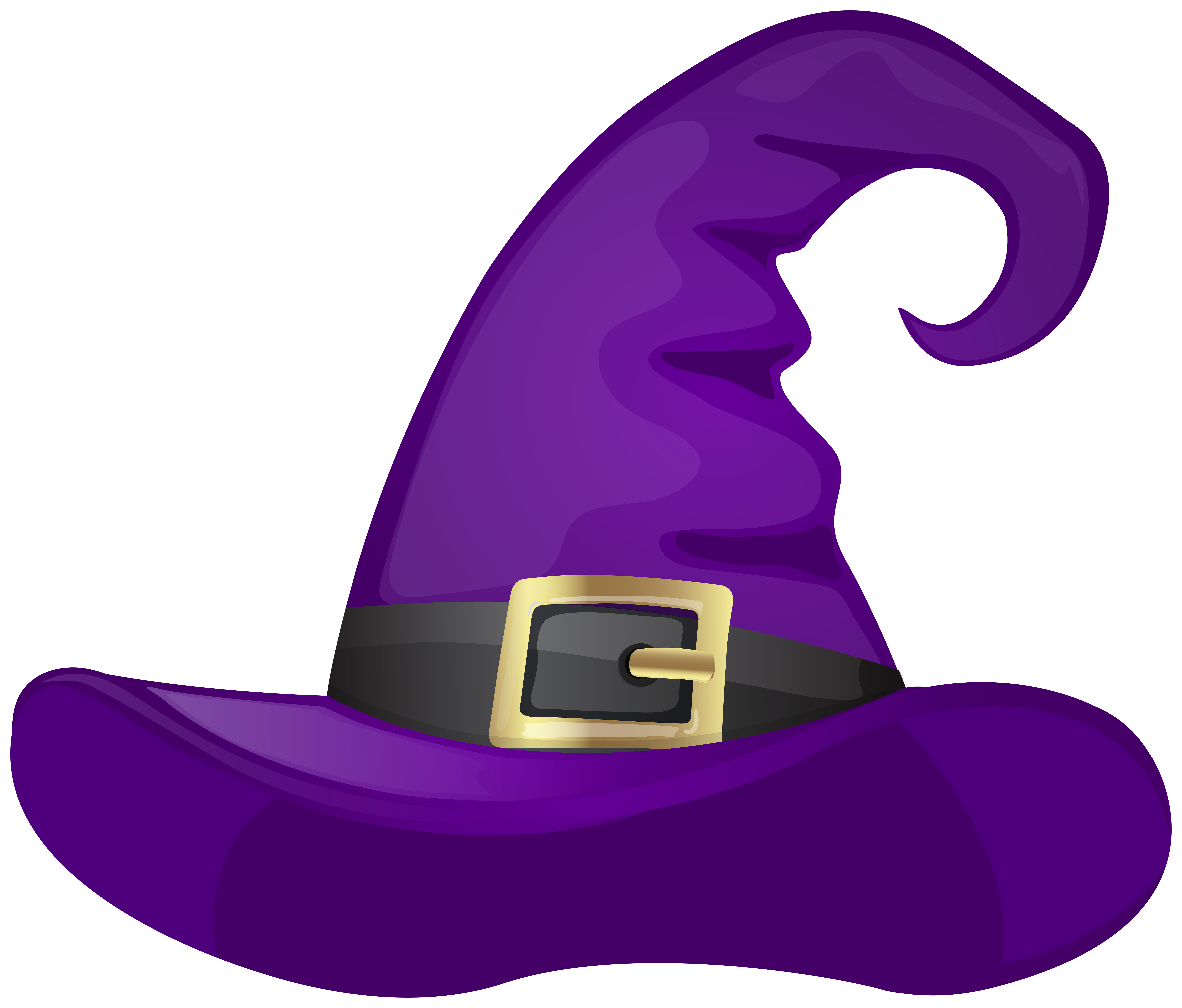 Purple Witch Hat PNG Clipart​-Quality Free Image and Transparent PNG Clipart