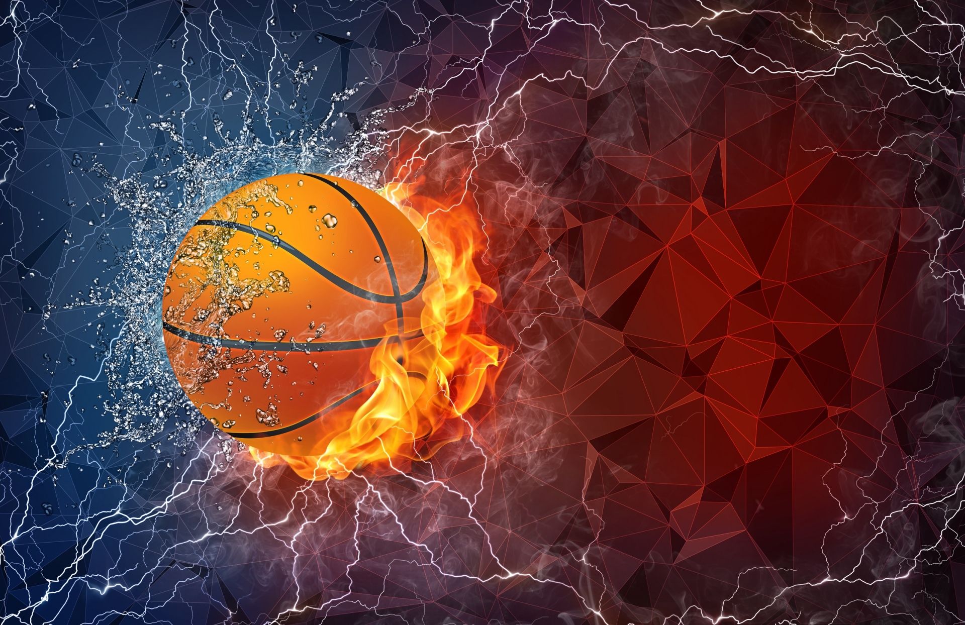 Dynamic Basketball HD Wallpaper