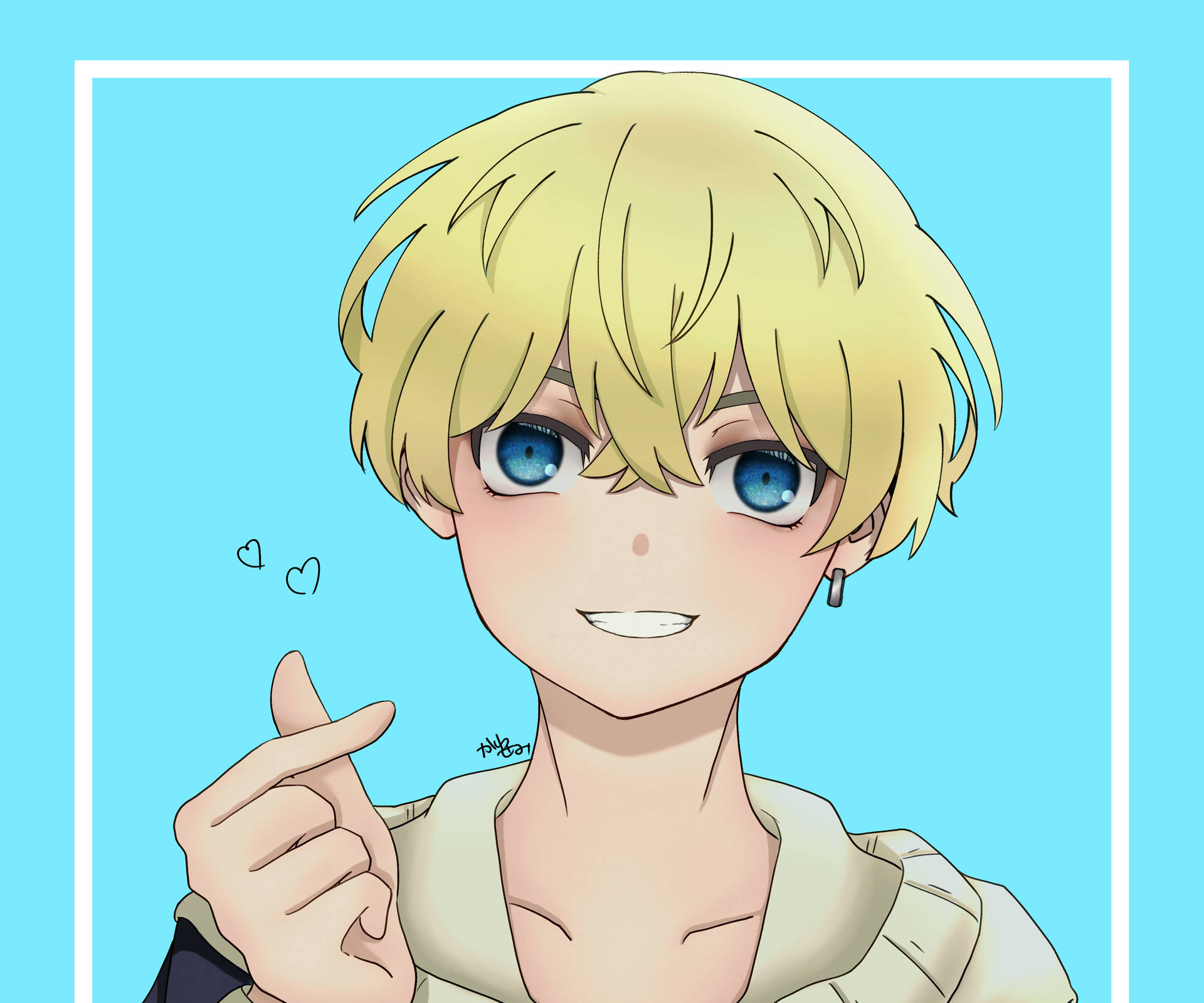 Download Cute Anime Character Chifuyu Matsuno Wallpaper