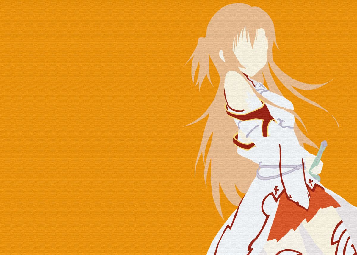 Sword Art Online, anime, sword, minimalism, simple background