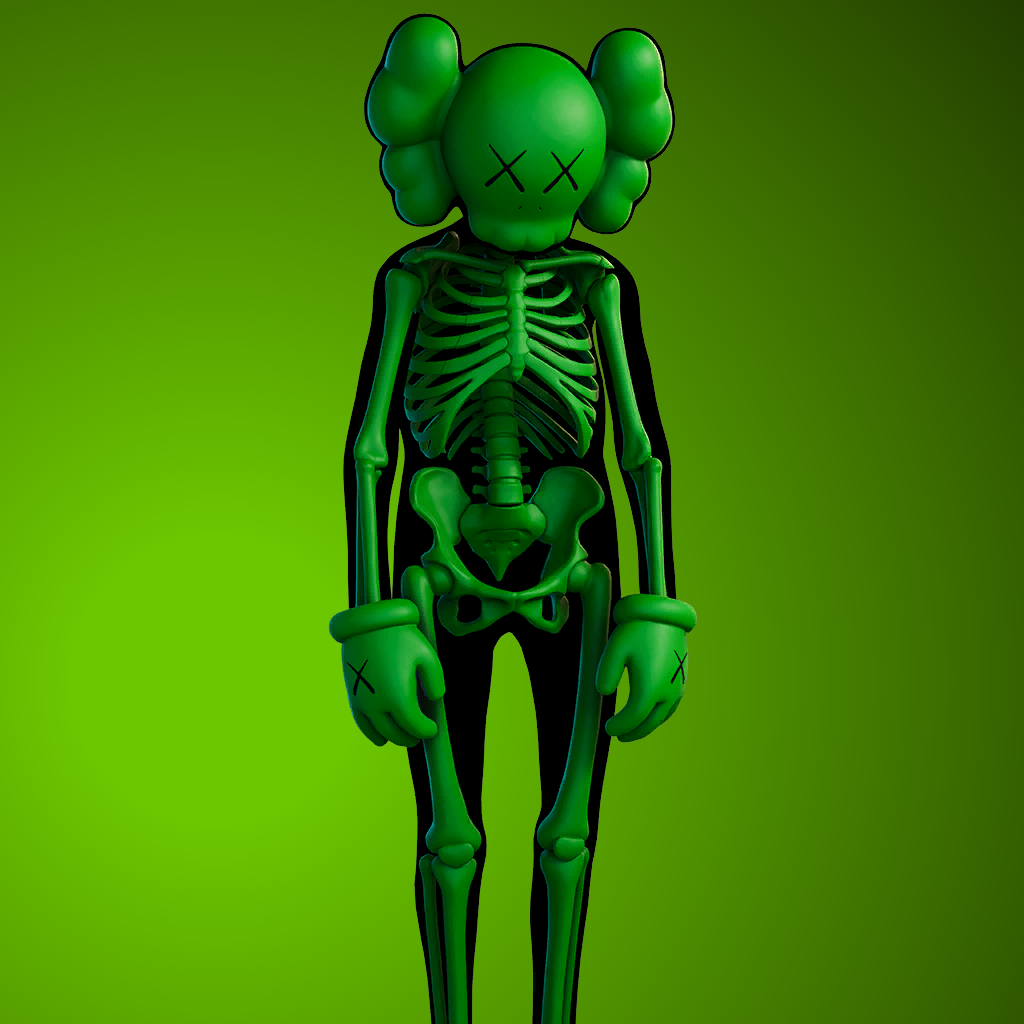 Fortnite KAWS Skeleton Skin, Costumes, Skins & Outfits ⭐ ④nite.site
