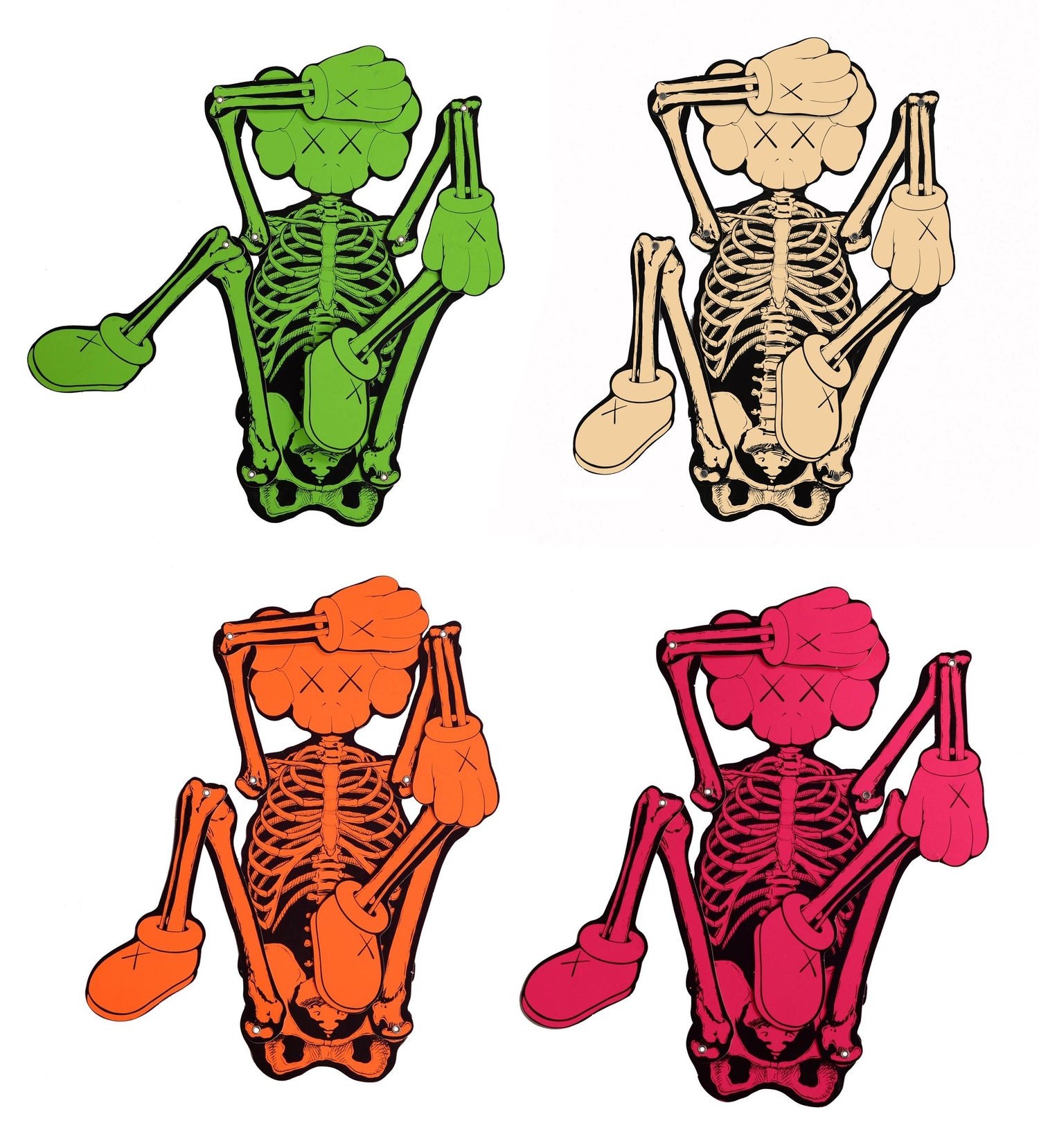 KAWS Skeleton set (KAWS halloween) at 1stDibs. kaws skeleton price, kaws skeleton wallpaper, kaws halloween figures