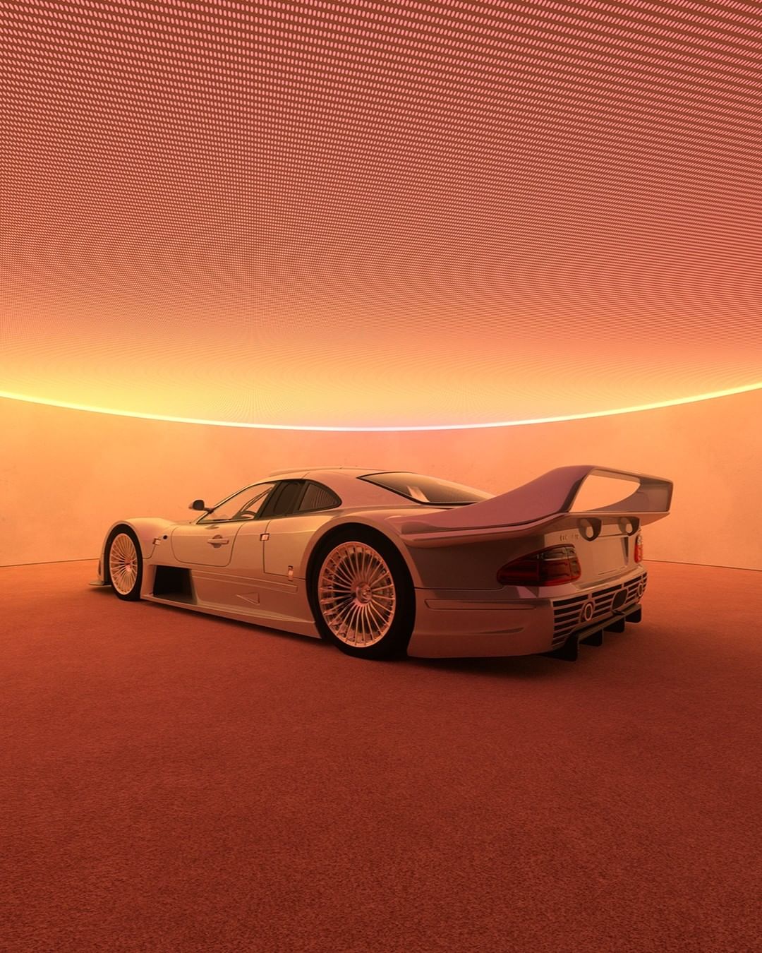 Mercedes Benz USAㅤ 6 CLK GTR Straßenversion Roadsters Were Ever Made. The Championship Winning Design Is Accentuated By A Sweeping Rear Wing And Removable Hardtop Roof.​