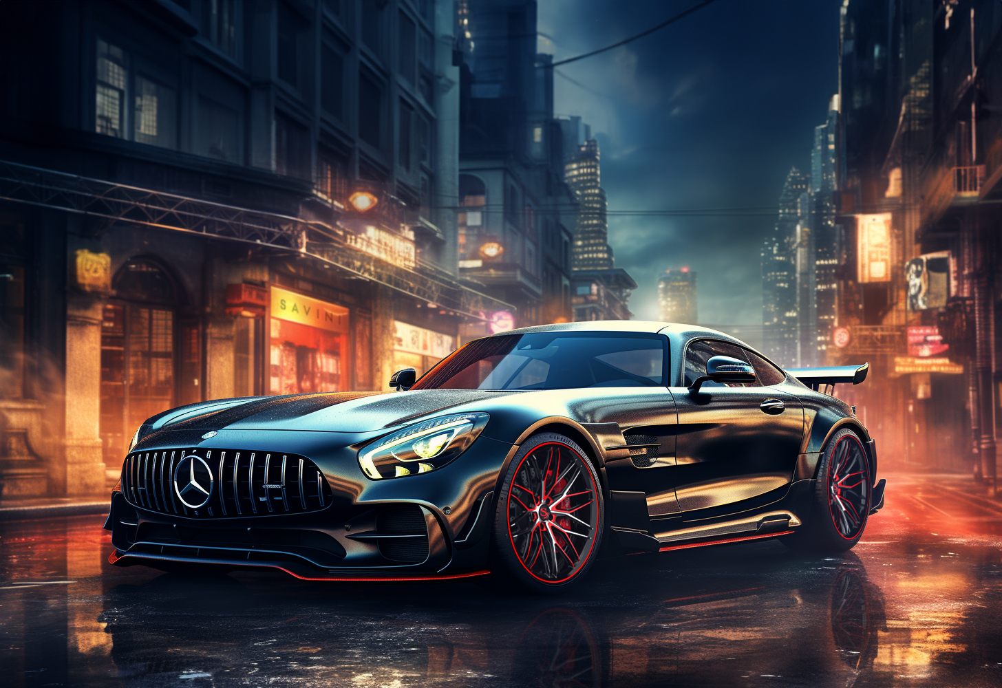 AI Mercedes Benz GTS