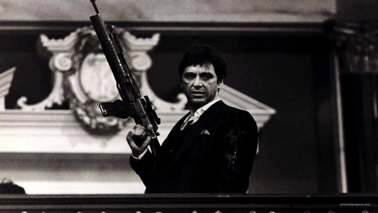 Download Tony Montana in Scarface Desktop. Wallpaper