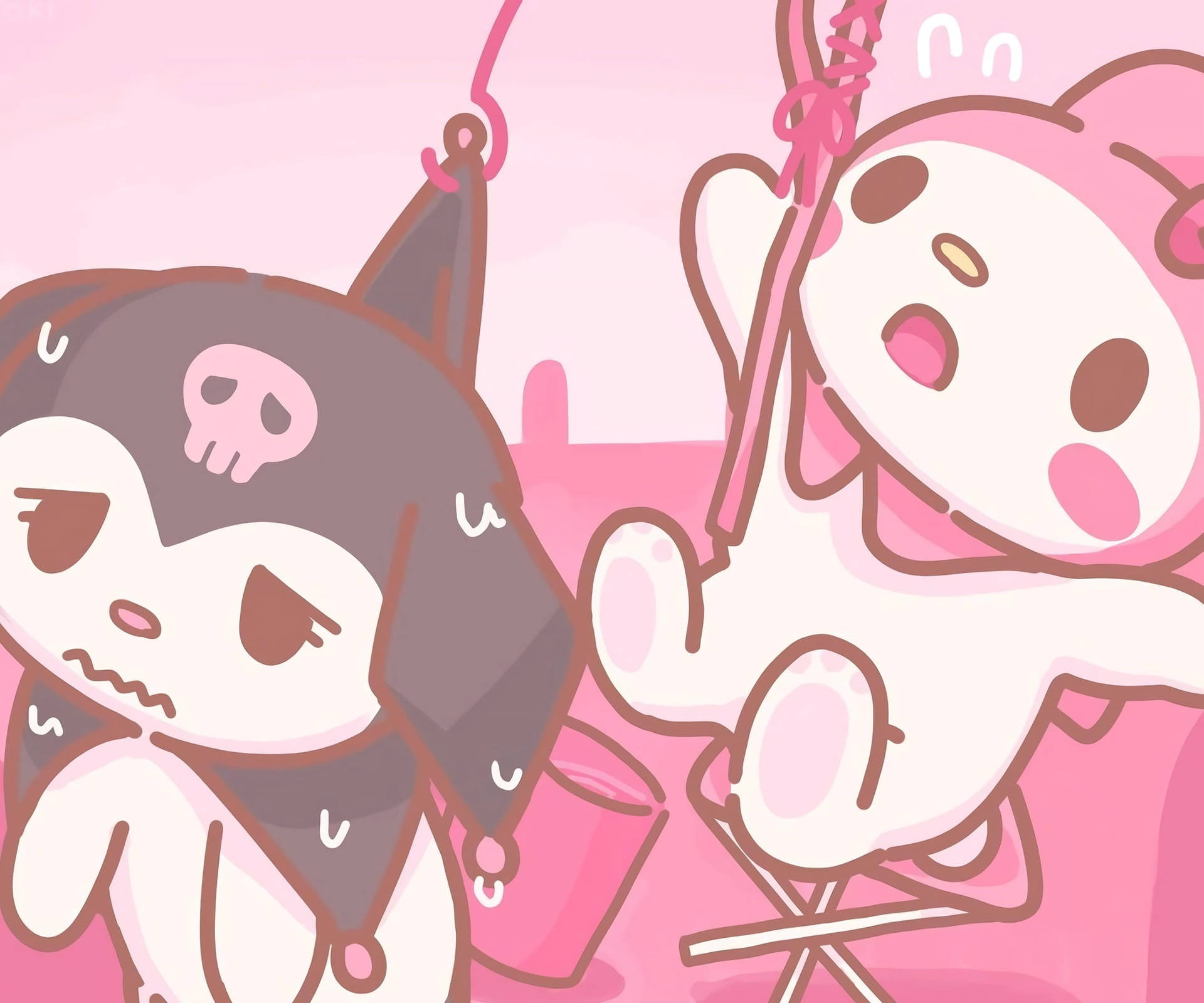 My Melody Kuromi Wallpaper