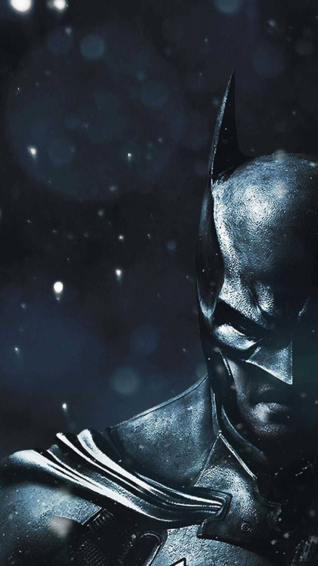 Download Batman Arkham Origins Close Up IPhone X Wallpaper