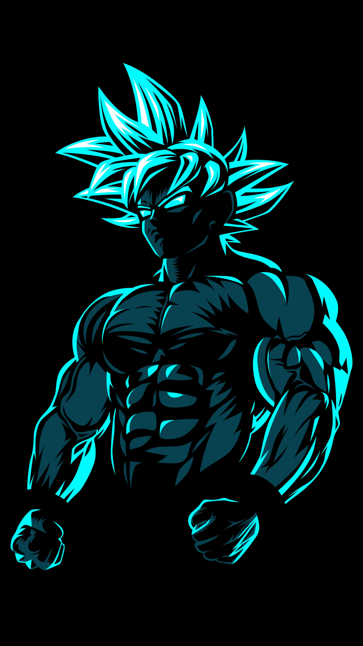 Goku Wallpaper 4K, Beast Mode, AMOLED