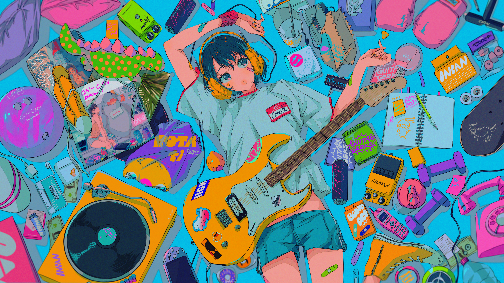 Anime Music HD Wallpaper