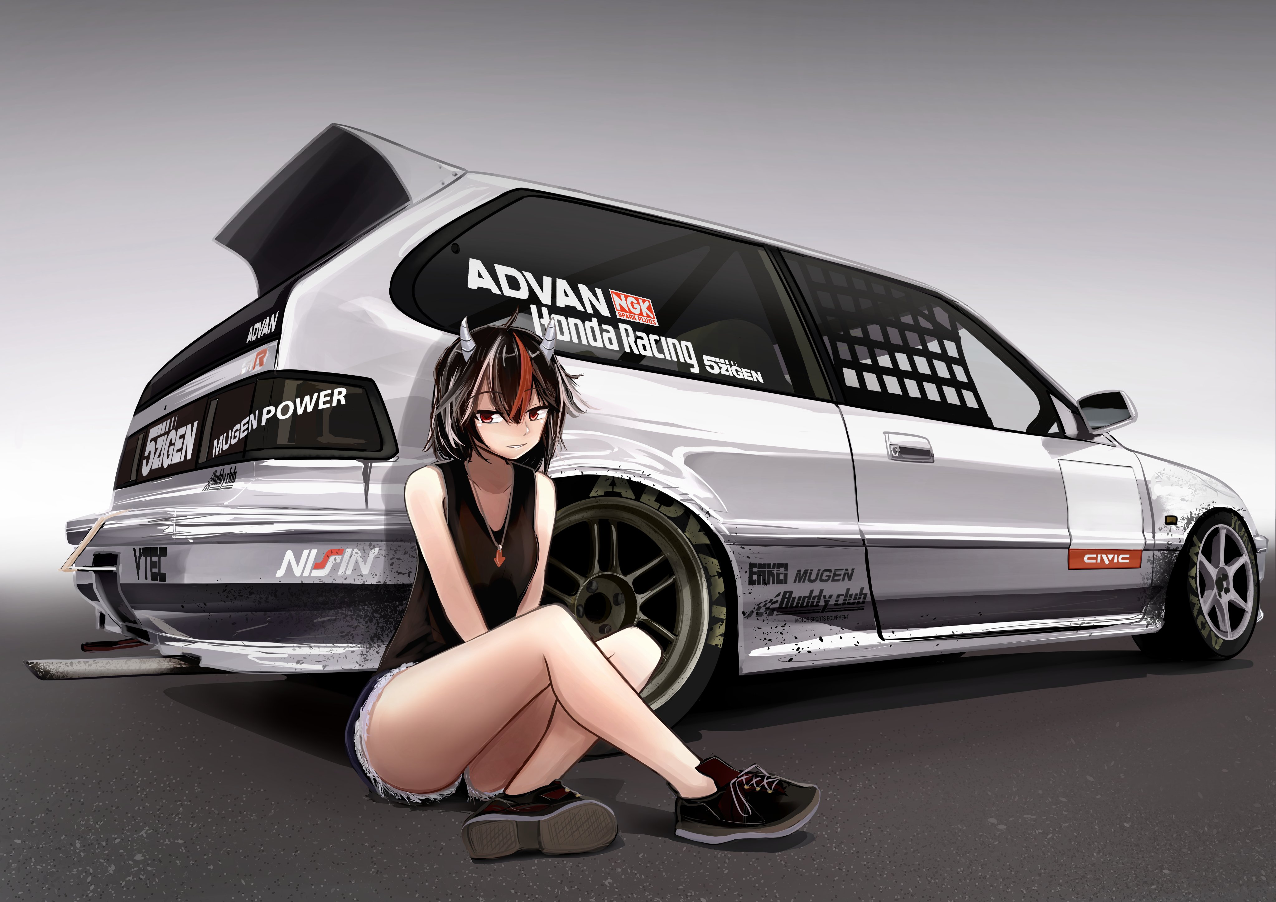 HD desktop wallpaper: Anime, Car, Touhou, Seija Kijin download free picture