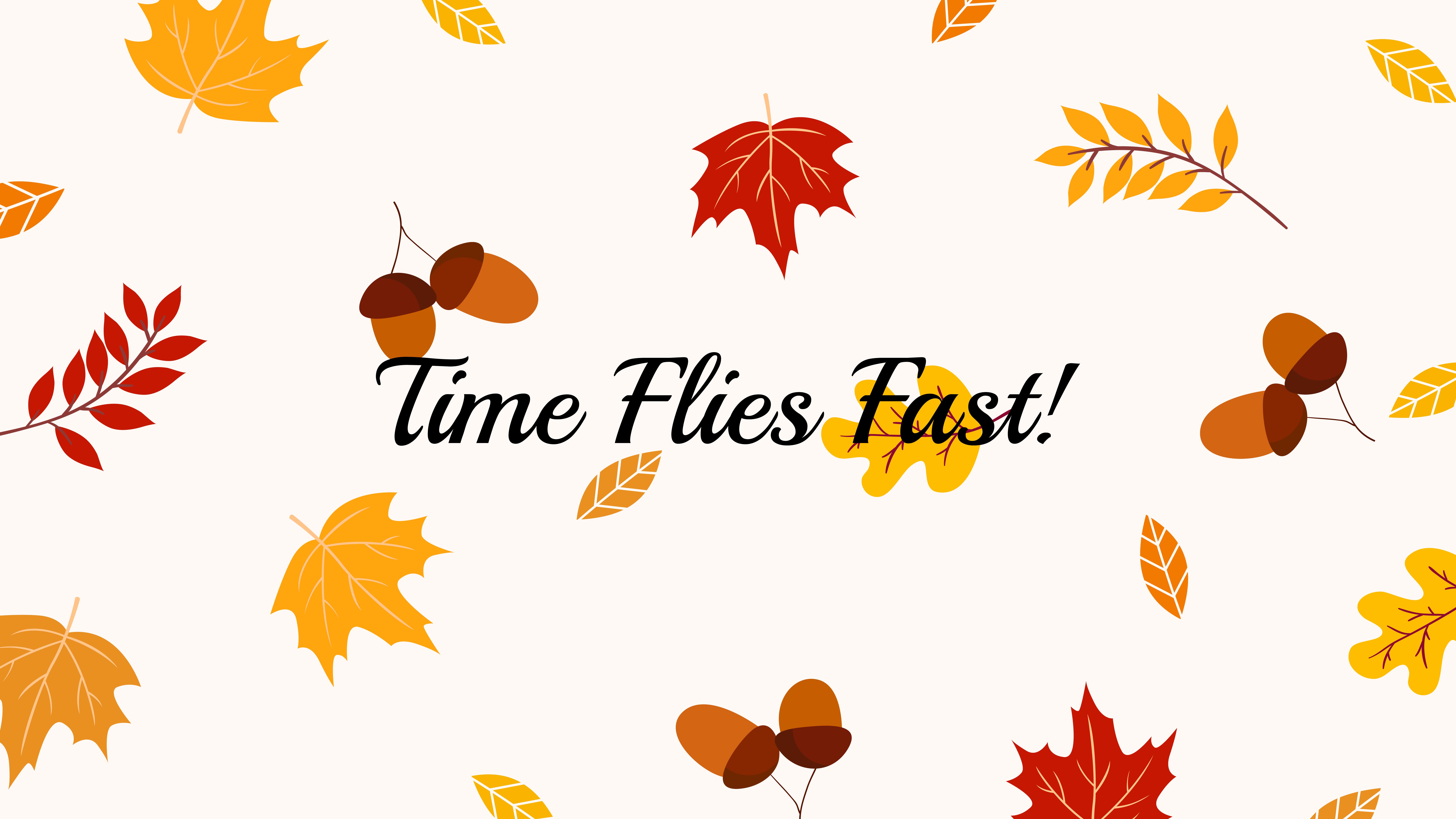 Free Fall Time Wallpaper in Illustrator, EPS, SVG, JPG, PNG