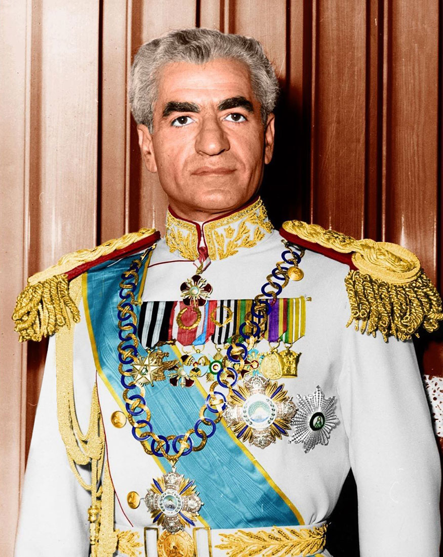 Mohammad Reza Shah Pahlavi Farah Pahlavi