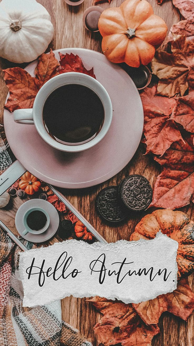 Fond ecran automne. Cute fall wallpaper, iPhone wallpaper vintage, Fall wallpaper