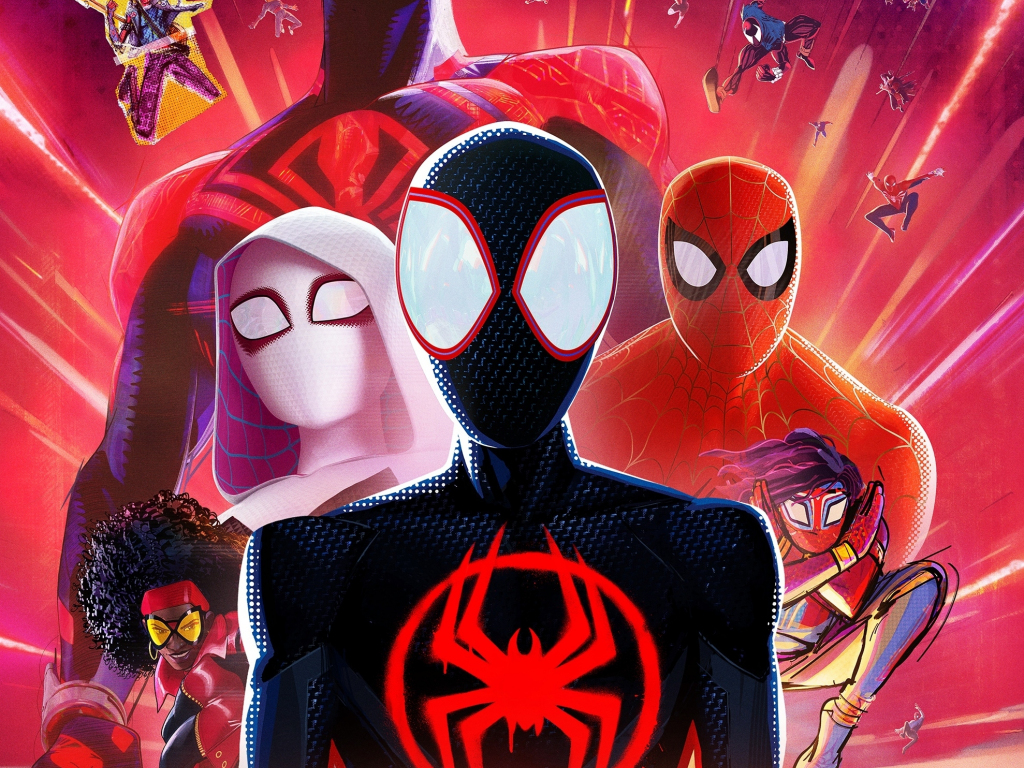 Wallpaper Most Of Spidermen, Across The Spider Verse, Movie 2023 Desktop Wallpaper, HD Image, Picture, Background, Ec7a19