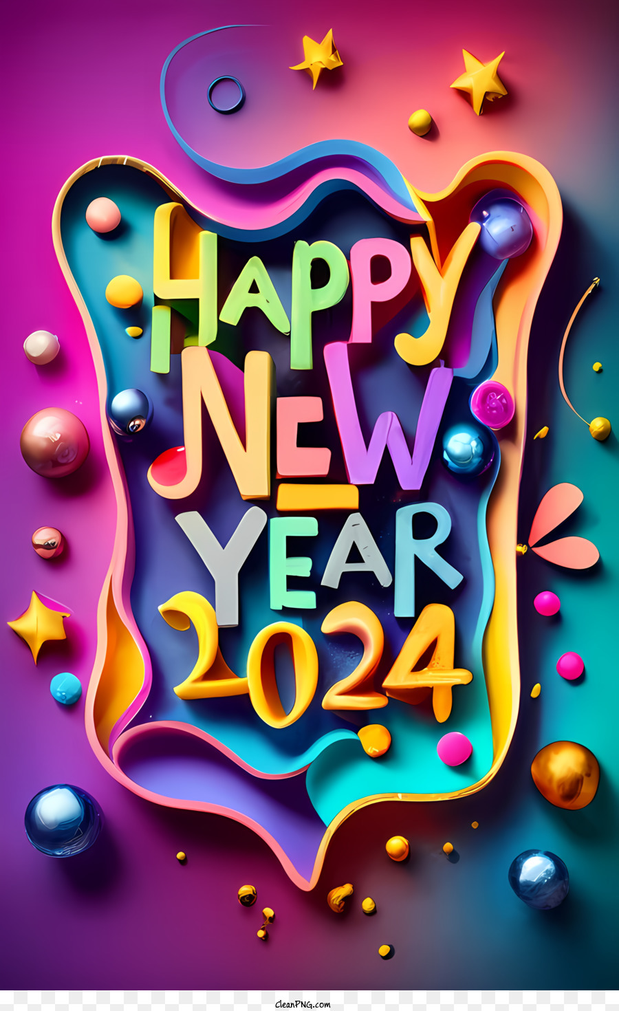 New Year 2024 iPhone Wallpapers - Wallpaper Cave