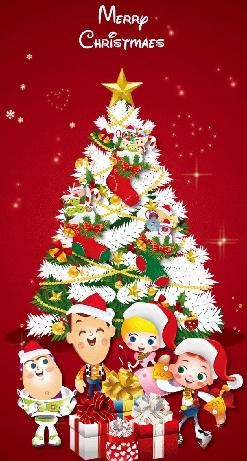 トイ・ストーリーのクリスマス. Merry christmas picture, Christmas characters, Christmas toy story