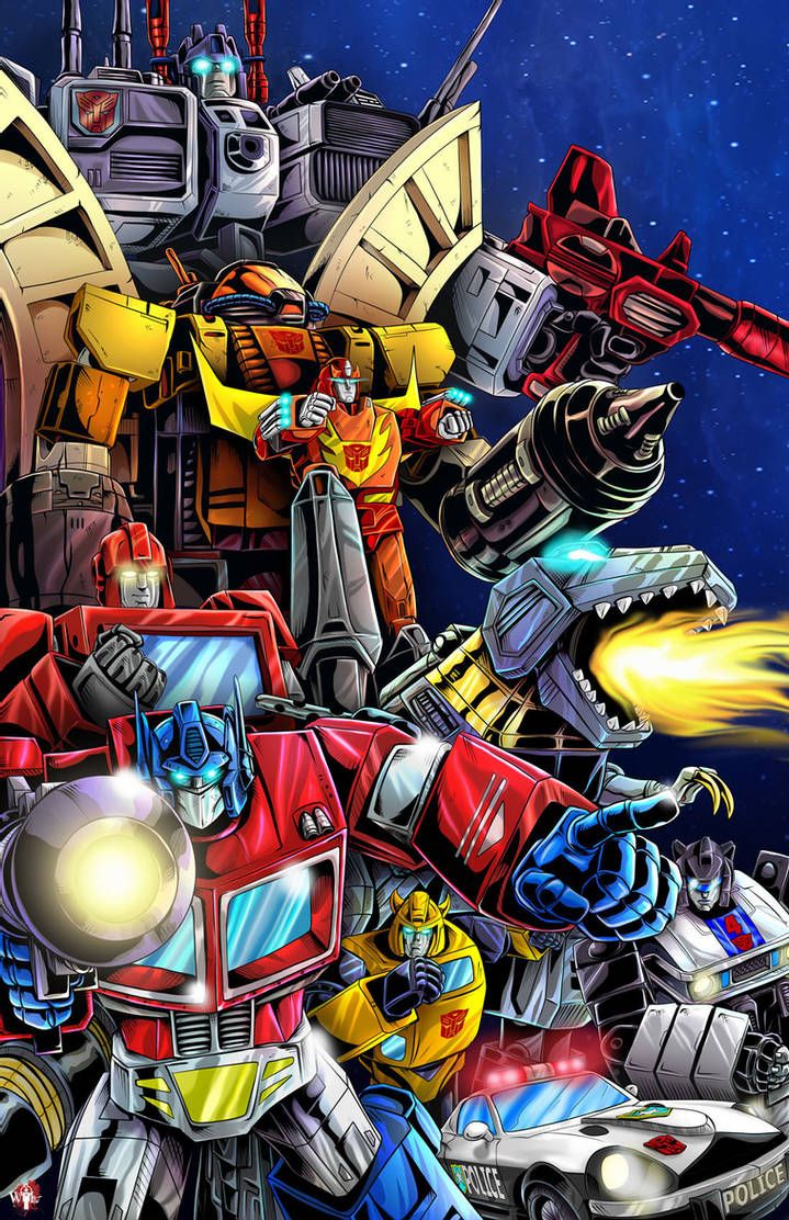 Autobots By WiL Woods. Transformers Art, Transformers Artwork, Transformers Masterpiece