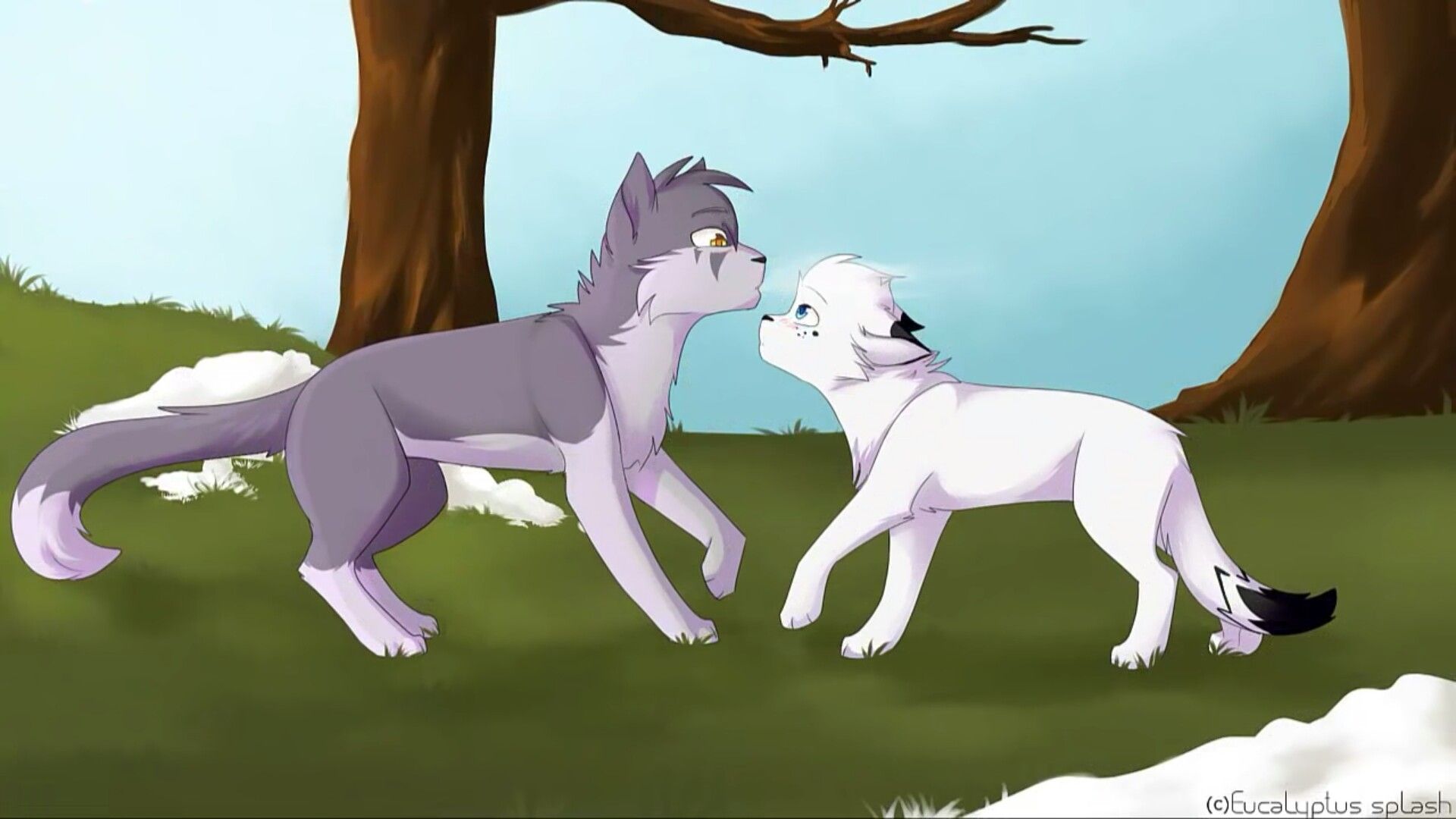 Thistleclaw And Snowfur By Eucalyptus Splash