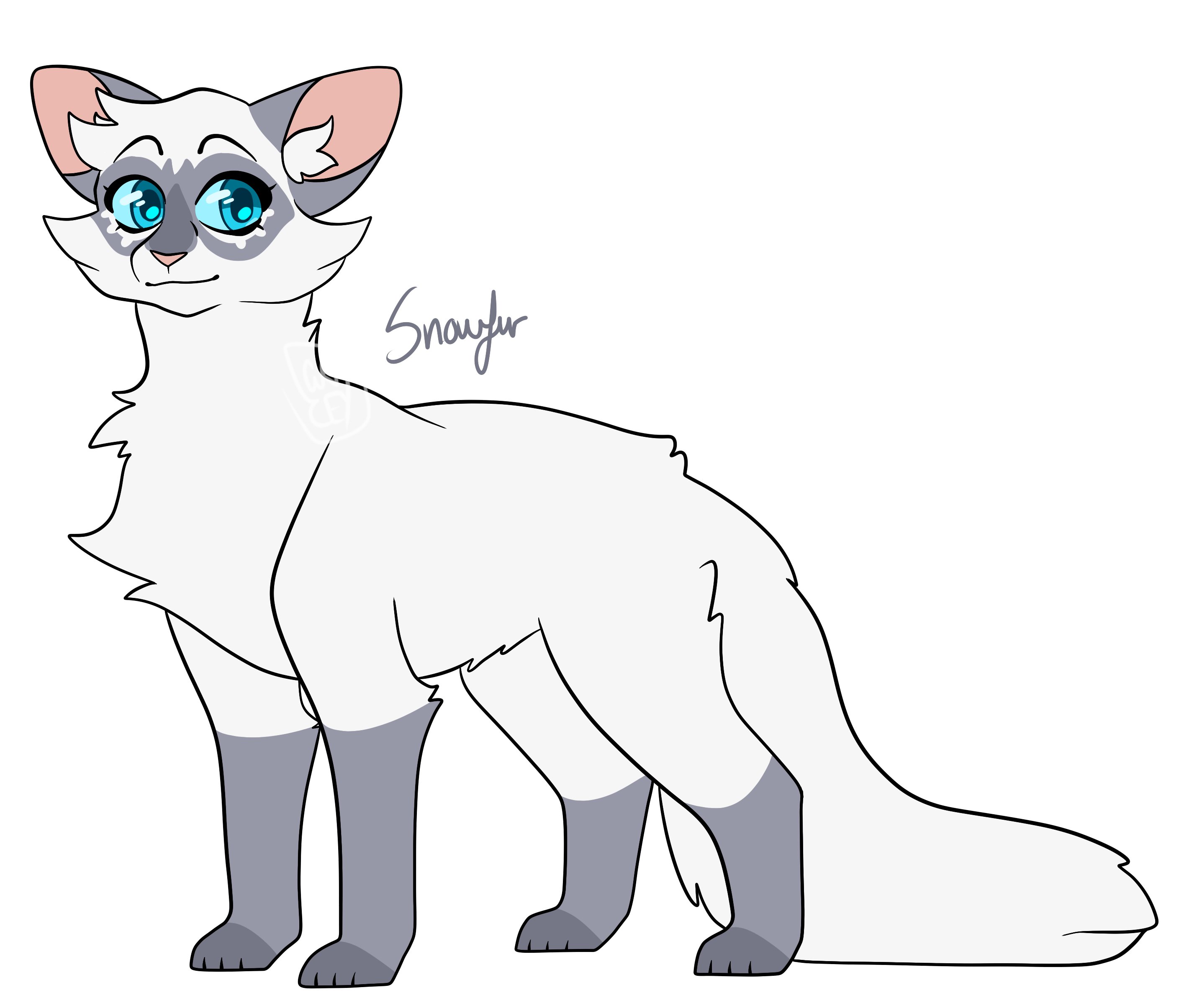 Debut in Process.. Muna Cair.. Vtuber.. some Warrior Cats. Starting with the two OG sisters. These are redesigned since I've done designs of these two before They'll
