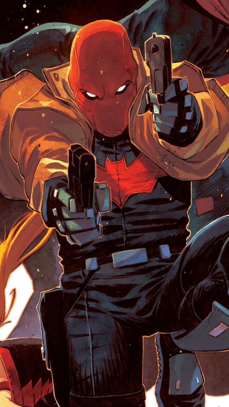 Red Hood and the Outlaws Phone Wallpaper