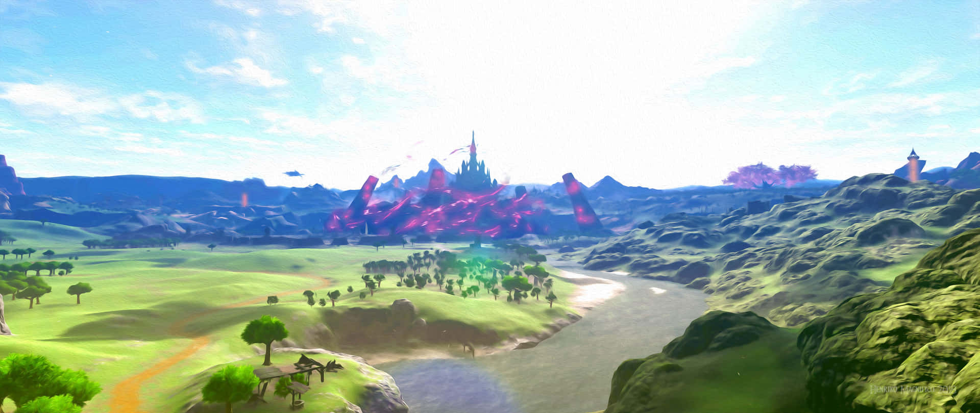 Download Zelda Breath Of The Wild 4K Daytime Nature Wallpaper