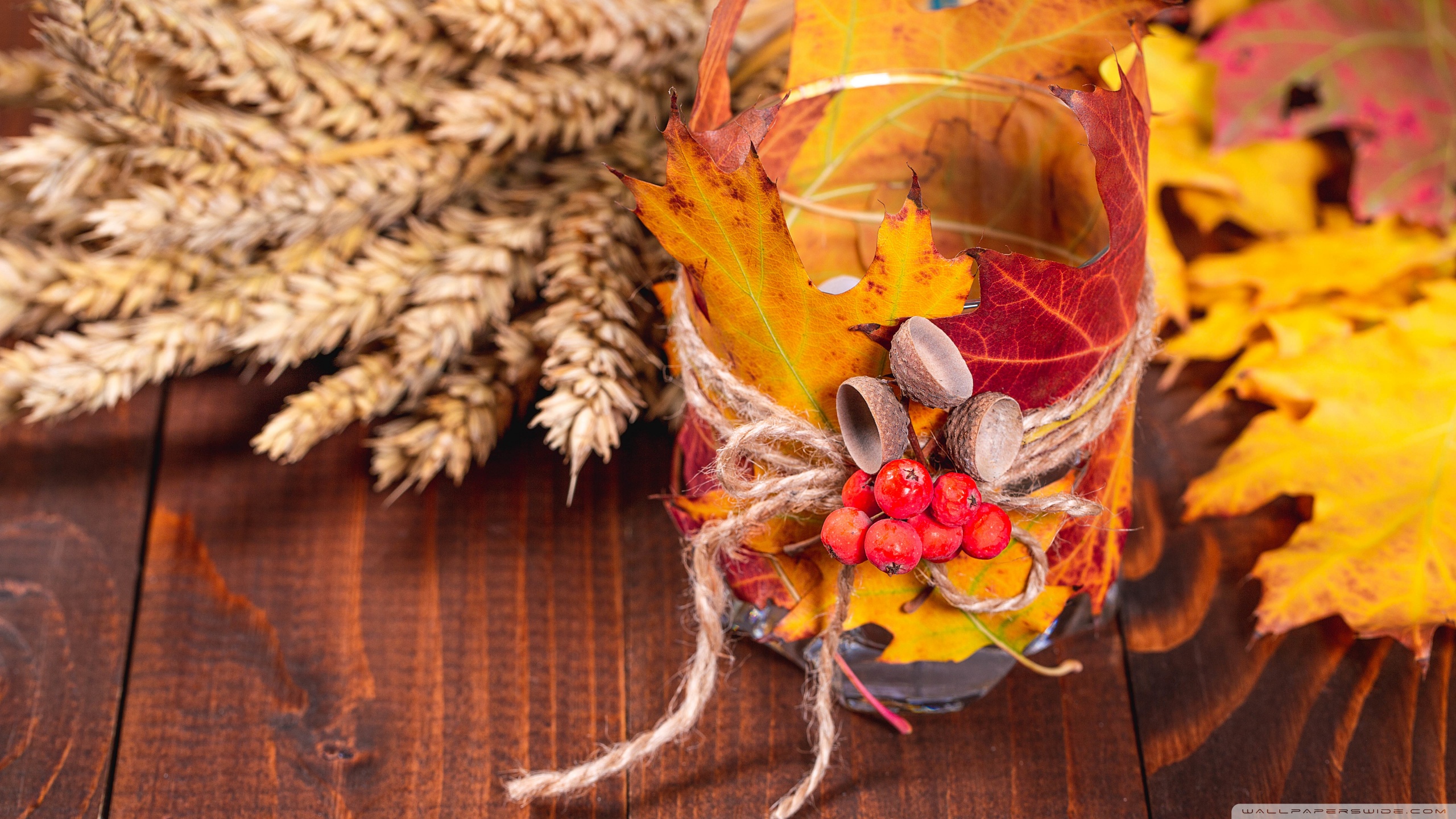 Autumn Rustic Decoration Ultra HD Desktop Background Wallpaper for 4K UHD TV, Widescreen & UltraWide Desktop & Laptop, Tablet