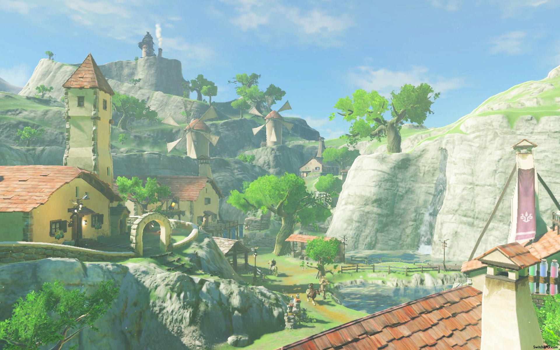 Zelda: Breath of the Wild Scenic Desktop Wallpaper Collection