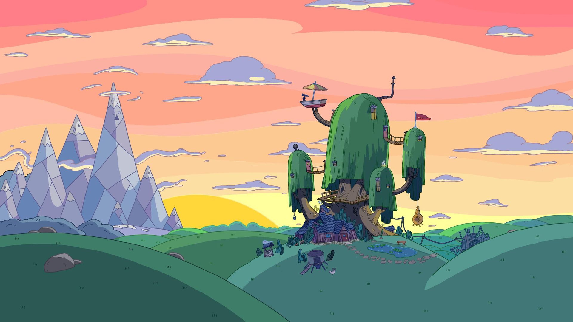 Adventure Time [1920x1080]. Adventure time wallpaper, Adventure time cartoon, Adventure time background
