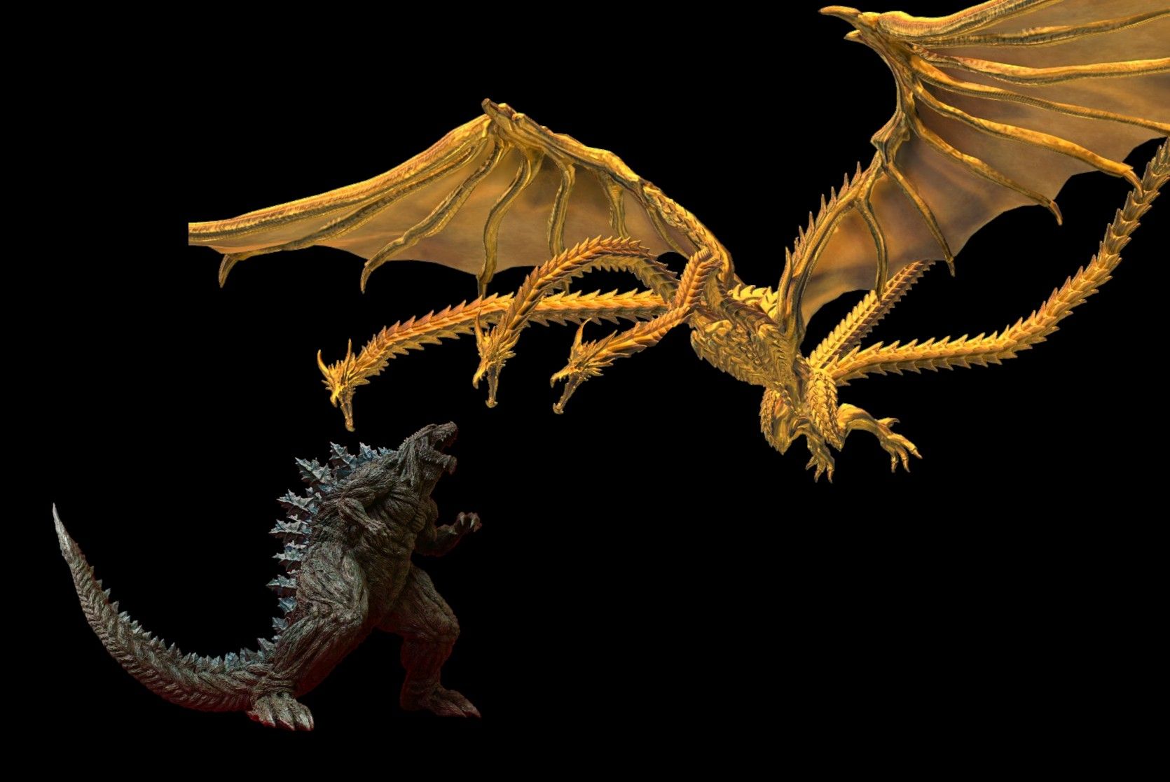 Godzilla earth vs void ghidorah. All godzilla monsters, Kaiju art, Dragon nest warrior