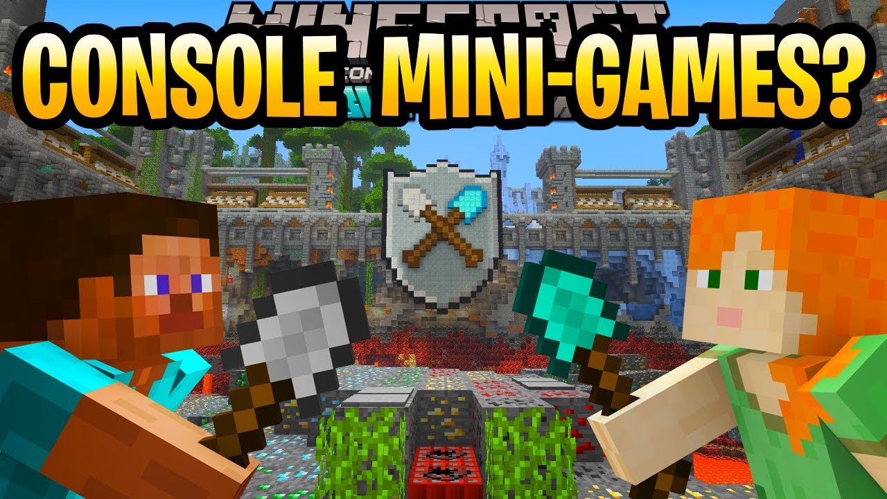 Minecraft Console Mini Games? Build Battle & Skywars PS3, Xbox 360 & Wii U