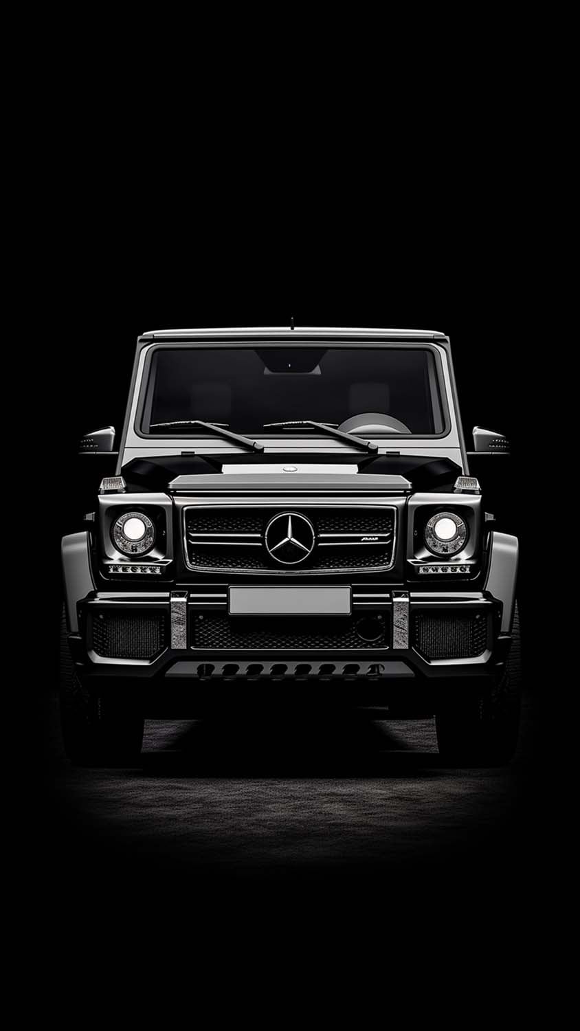 Black G Wagon iPhone Wallpaper 4K