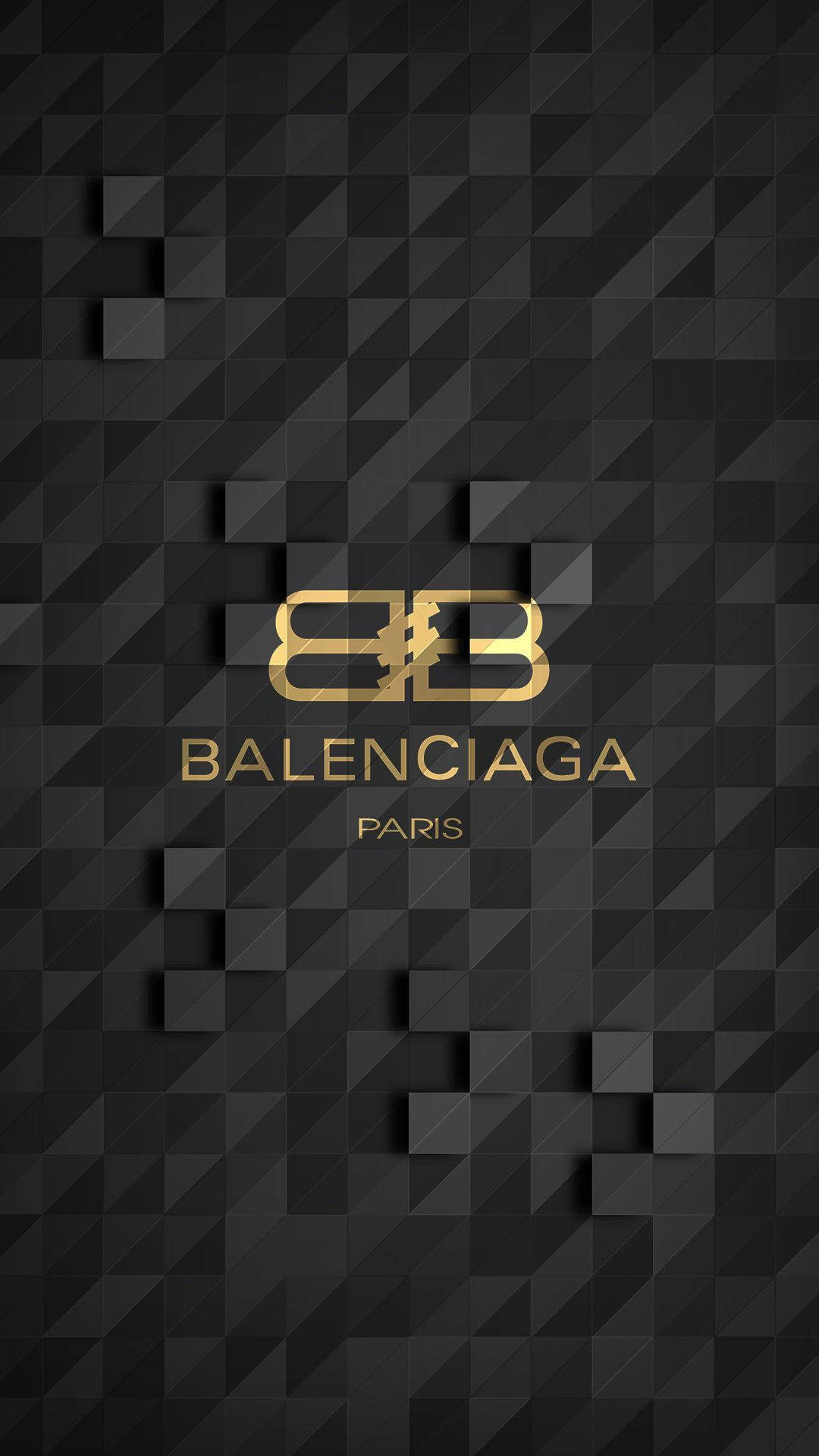 Balenciaga Paris Pixeleret Wallpaper